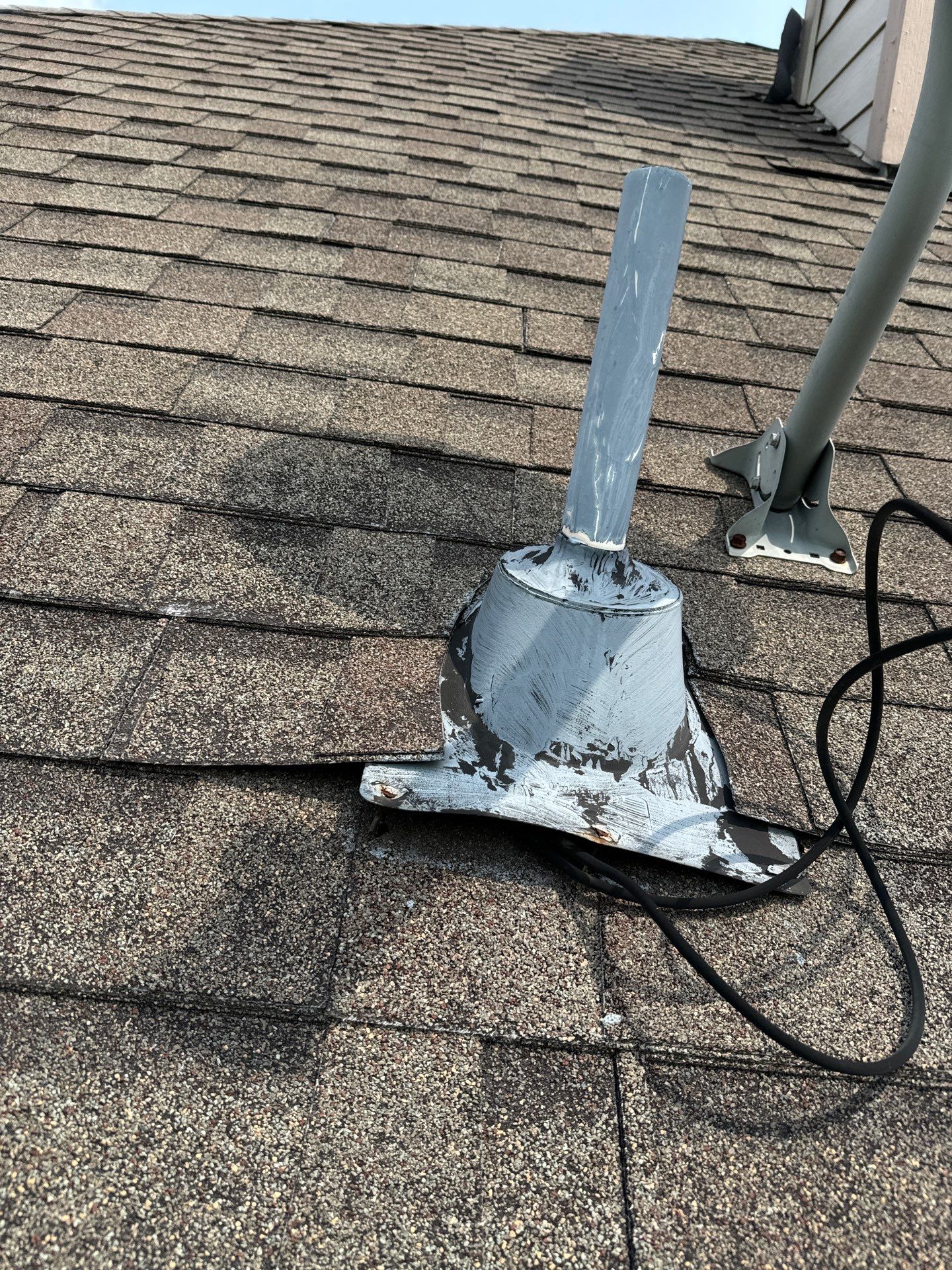 Hail Damage using Owen's Corning Duration (Lifetime) Shingles by Roof Repair Company