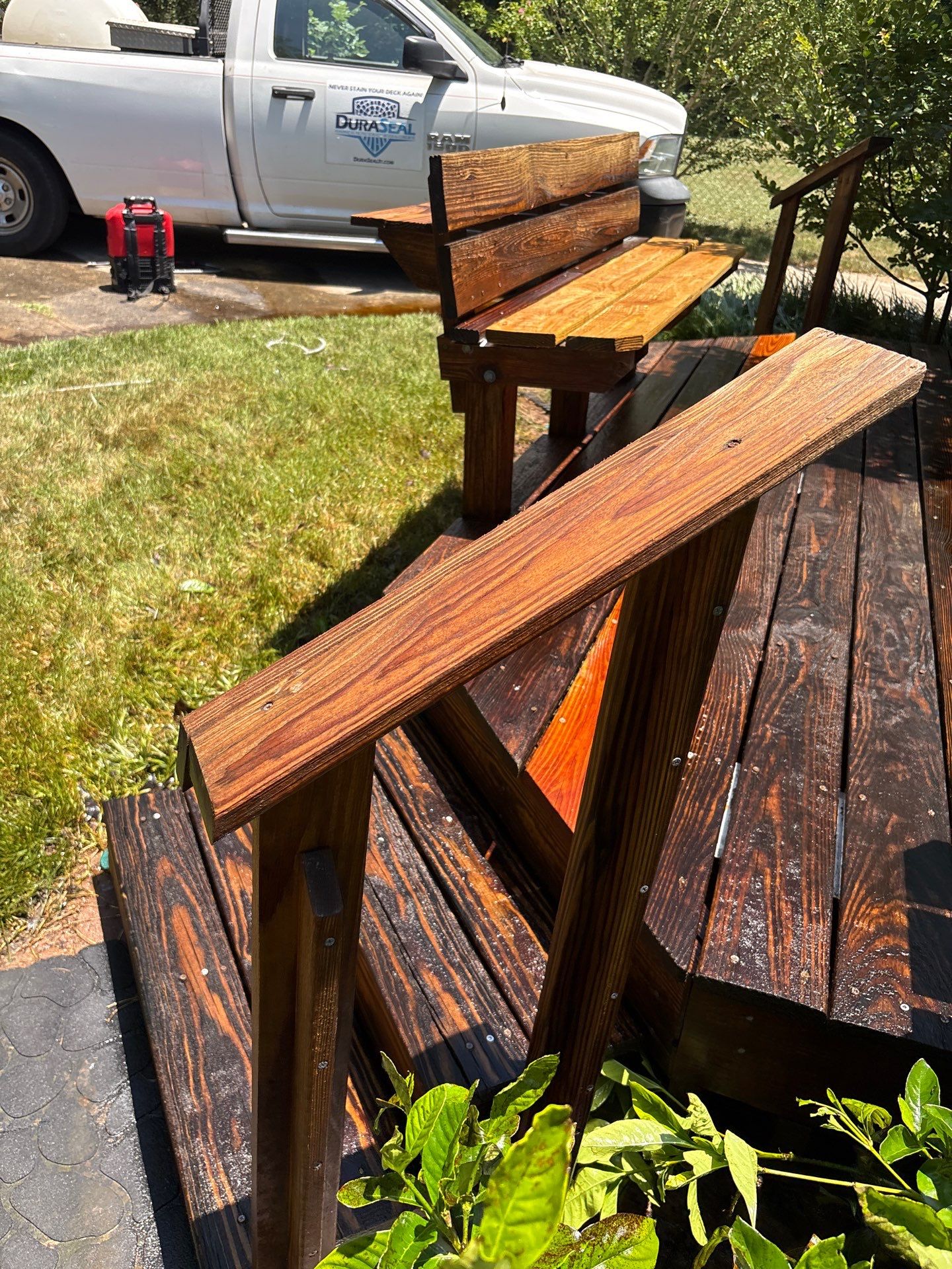 Deck using Wood Sealant by DuraSeal