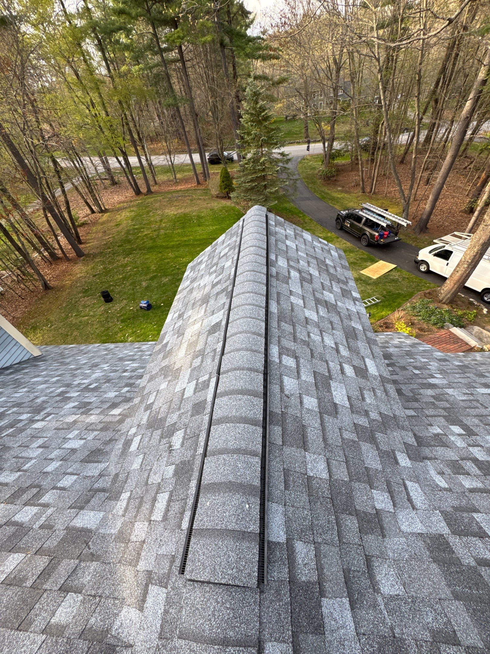 Roof Replacement & Skylight Upgrade in Stratham, NH | Winnicutt Road Neighborhood by Compass exteriors