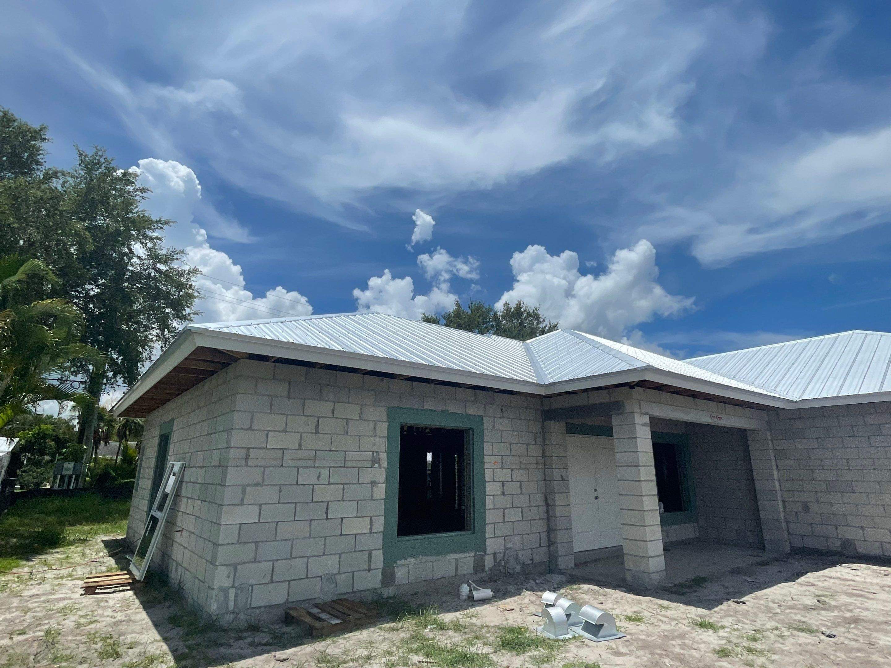 26ga 5V Crimp Mill Finish by Total Roofing System The Metal Roof Experts