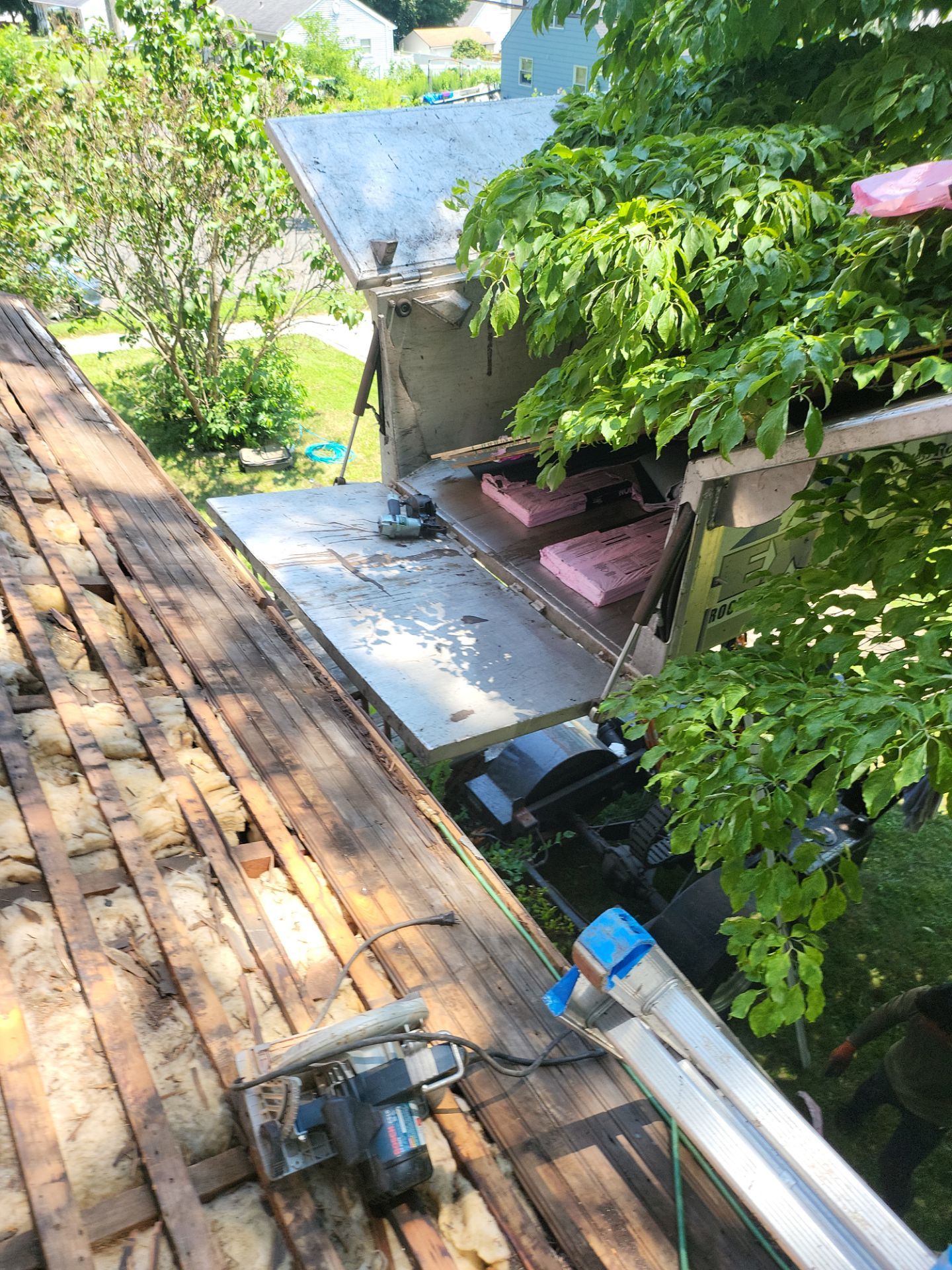 Residential Roofing Installation using Owens Corning Duration Sand Castle by A Plus Exterior