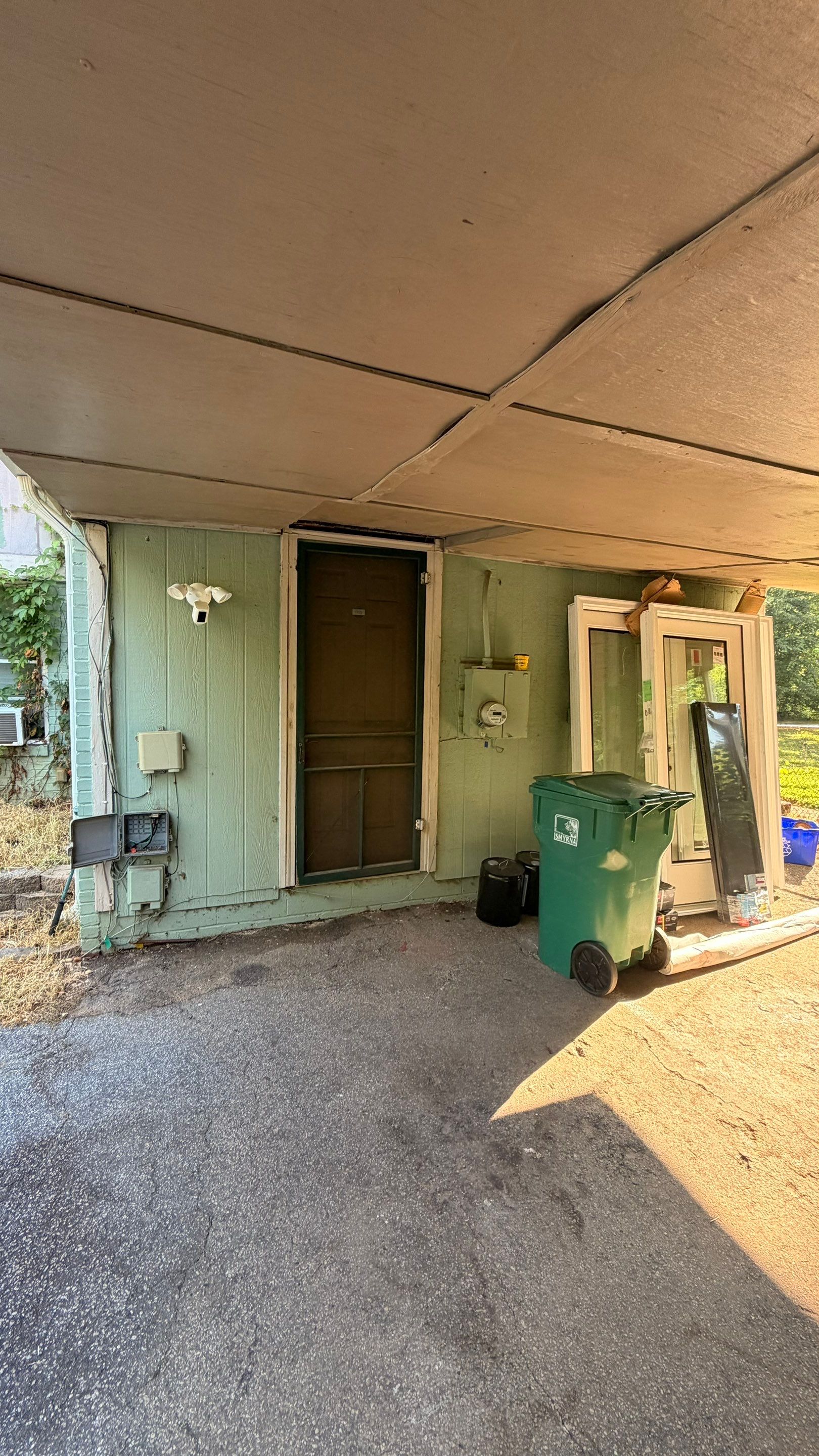 Full Exterior Siding Replacement and Door Installation in Smyrna by Swift Home Renovations