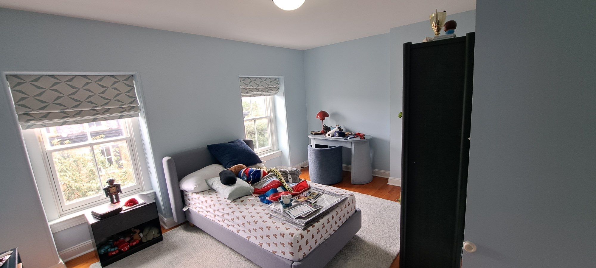 Front Bedroom Refresh – Smooth & Subtle Repaint | Graduate Hospital, Philadelphia by Groovy Hues