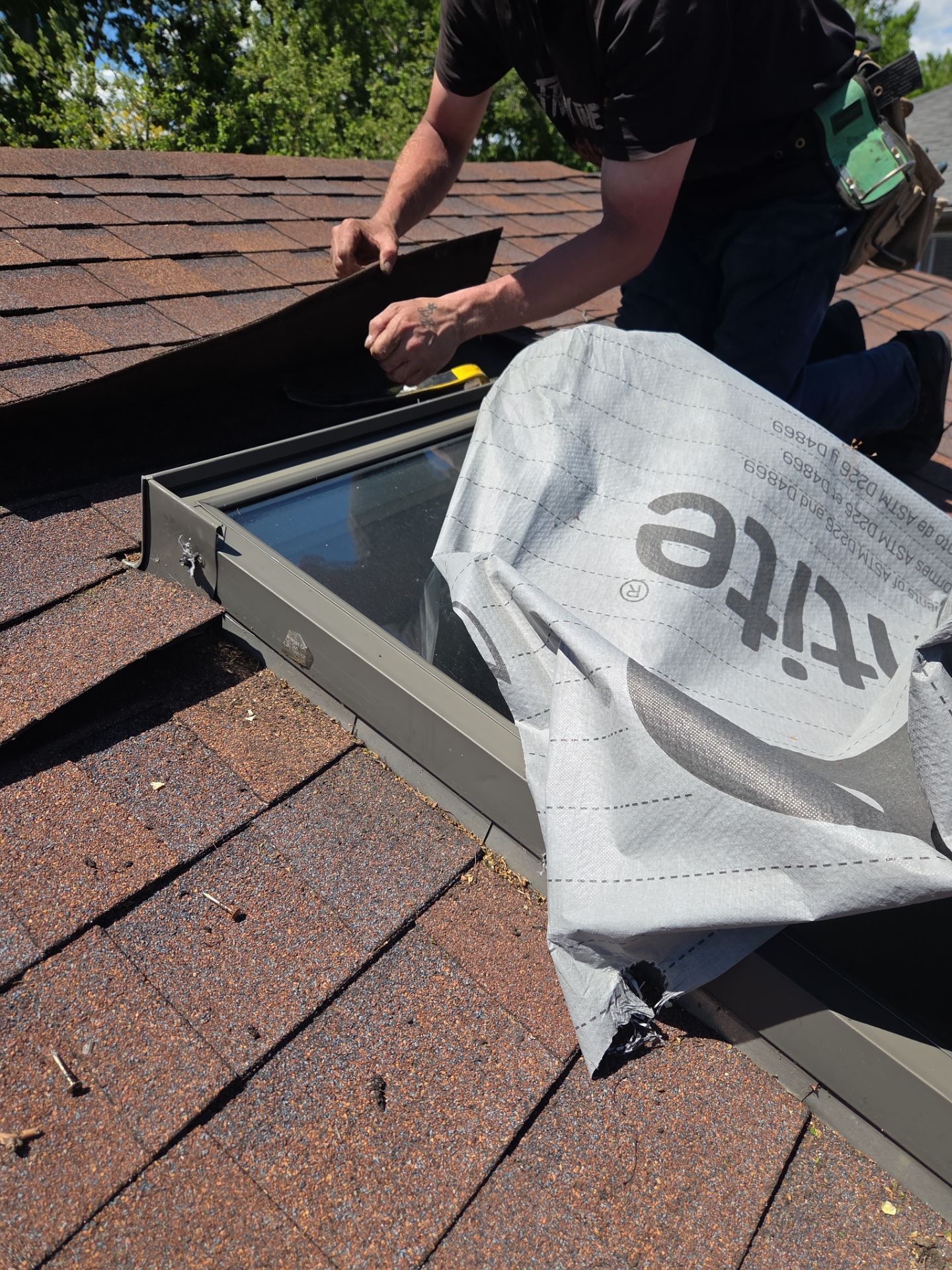 Velux Curb‑Mounted Skylight Replacement – Barrie, Ontario by Elsa Roofing
