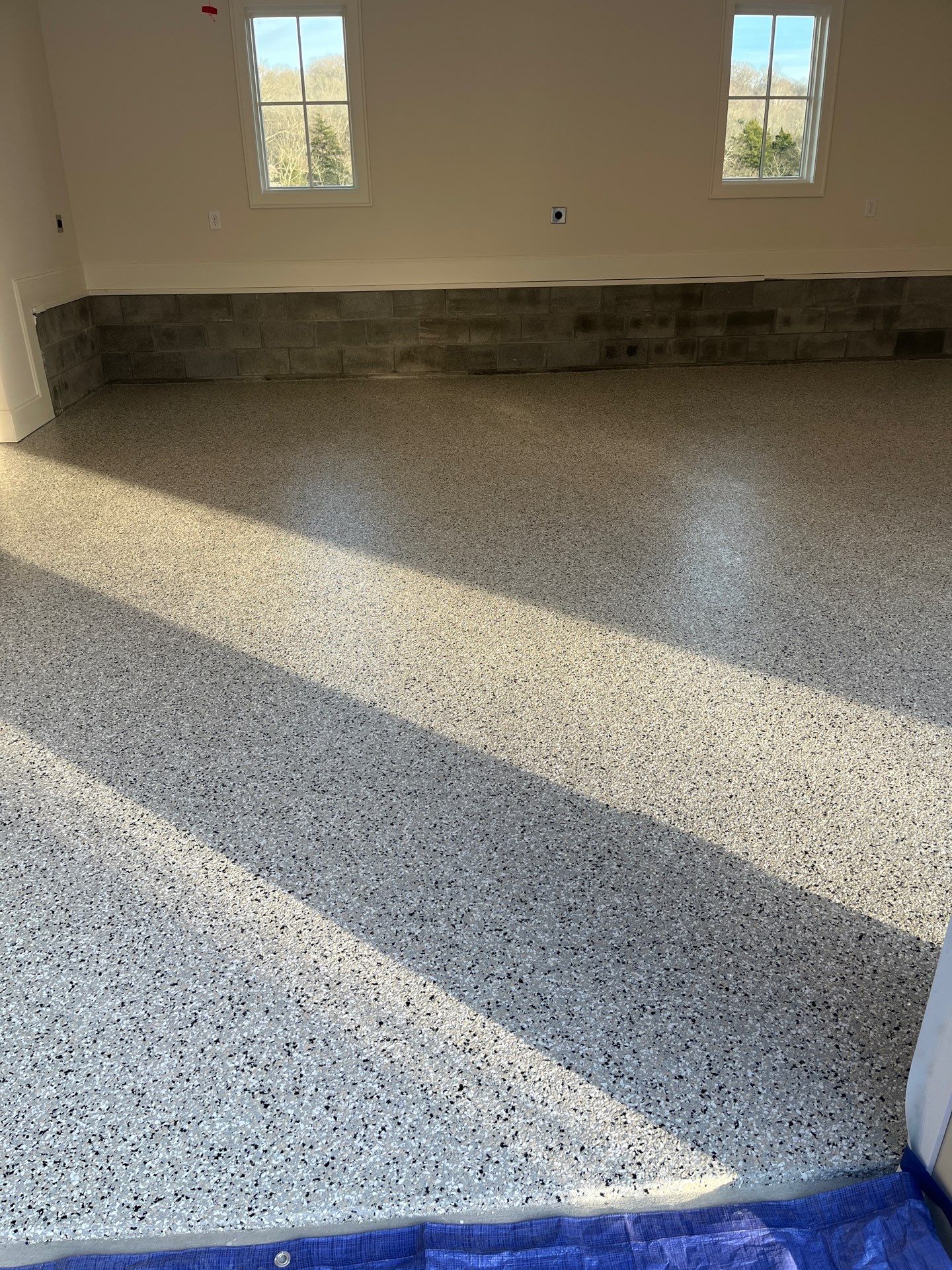Garage Floor Coating using Cabin Fever by My Garage Floor Guys