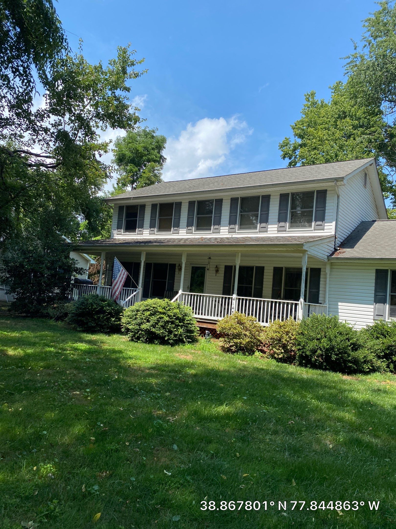 Marshall Roofing Project - Landmark Pro Max Def Pewterwood Designer Shingles by RM Banning, Inc.