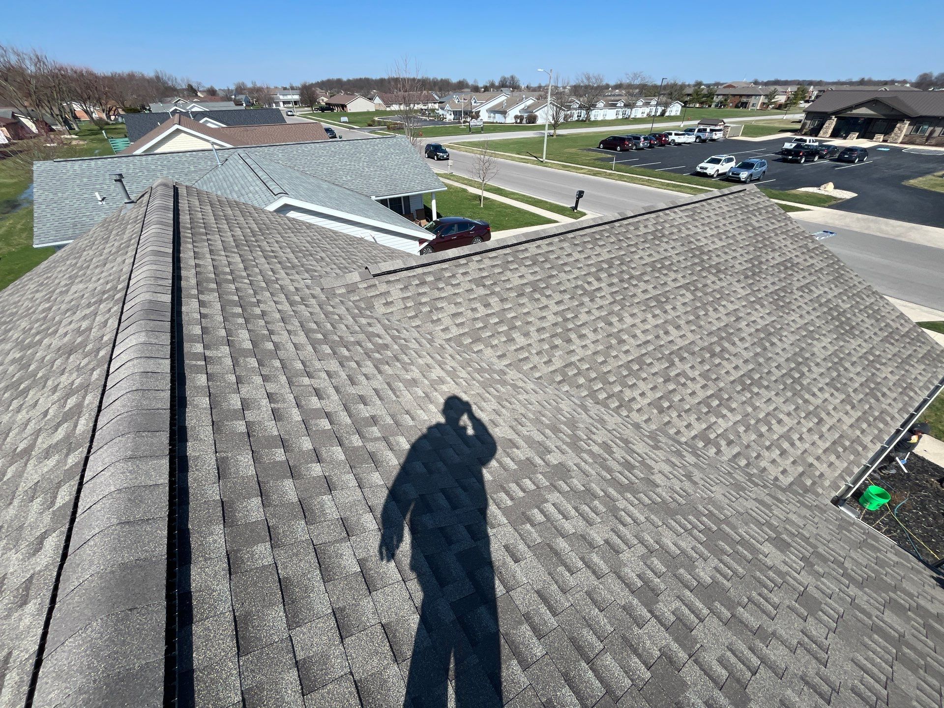 Residential Roofing Installation using CertainTeed Landmark Weathered Wood by Nitro Roofing and Construction