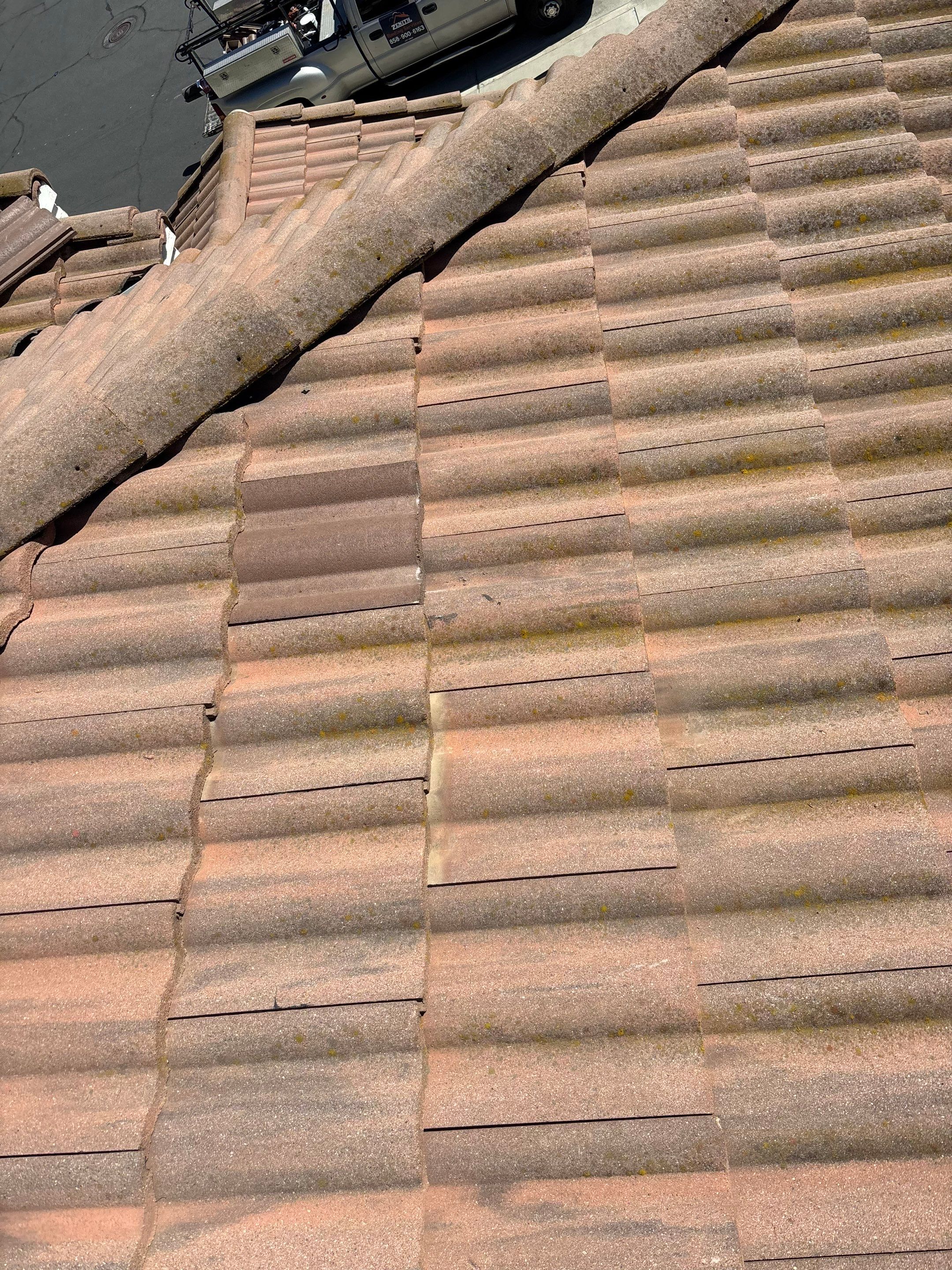 Concrete Tile Roof Lift and Lay Underlayment Replacement in Temecula by Zenith Roofing Services