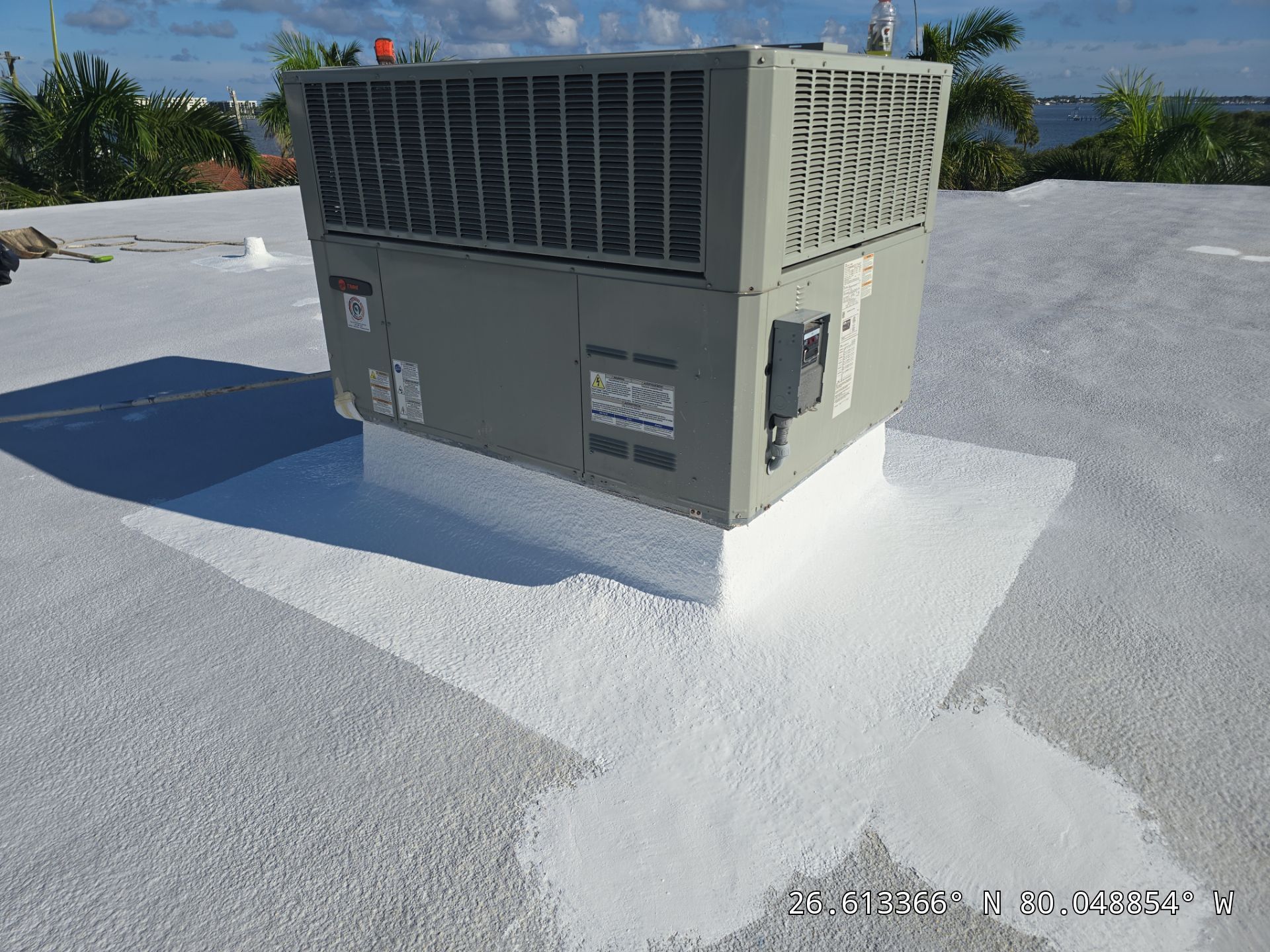 Commercial Roof Restoration for Lake Worth Beach Flat Roof Project by Roof King LLC