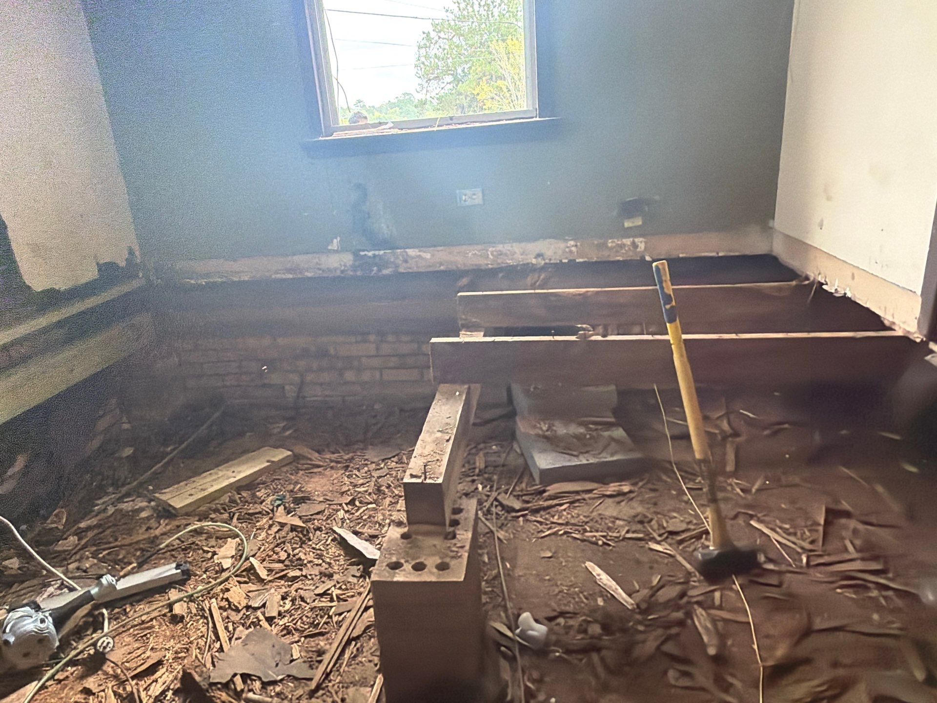 Replace Home floor and foundation rotted out - Crocket Texas by Harden Enterprise Services LLC