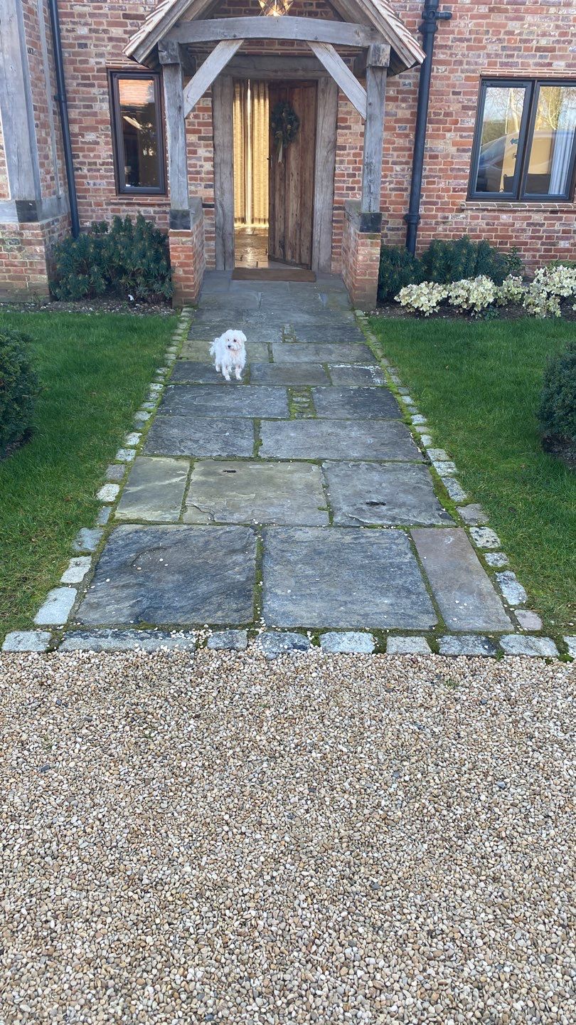 Patio Clean using honda 21 ltr/min by Ges Exterior Cleaning ltd