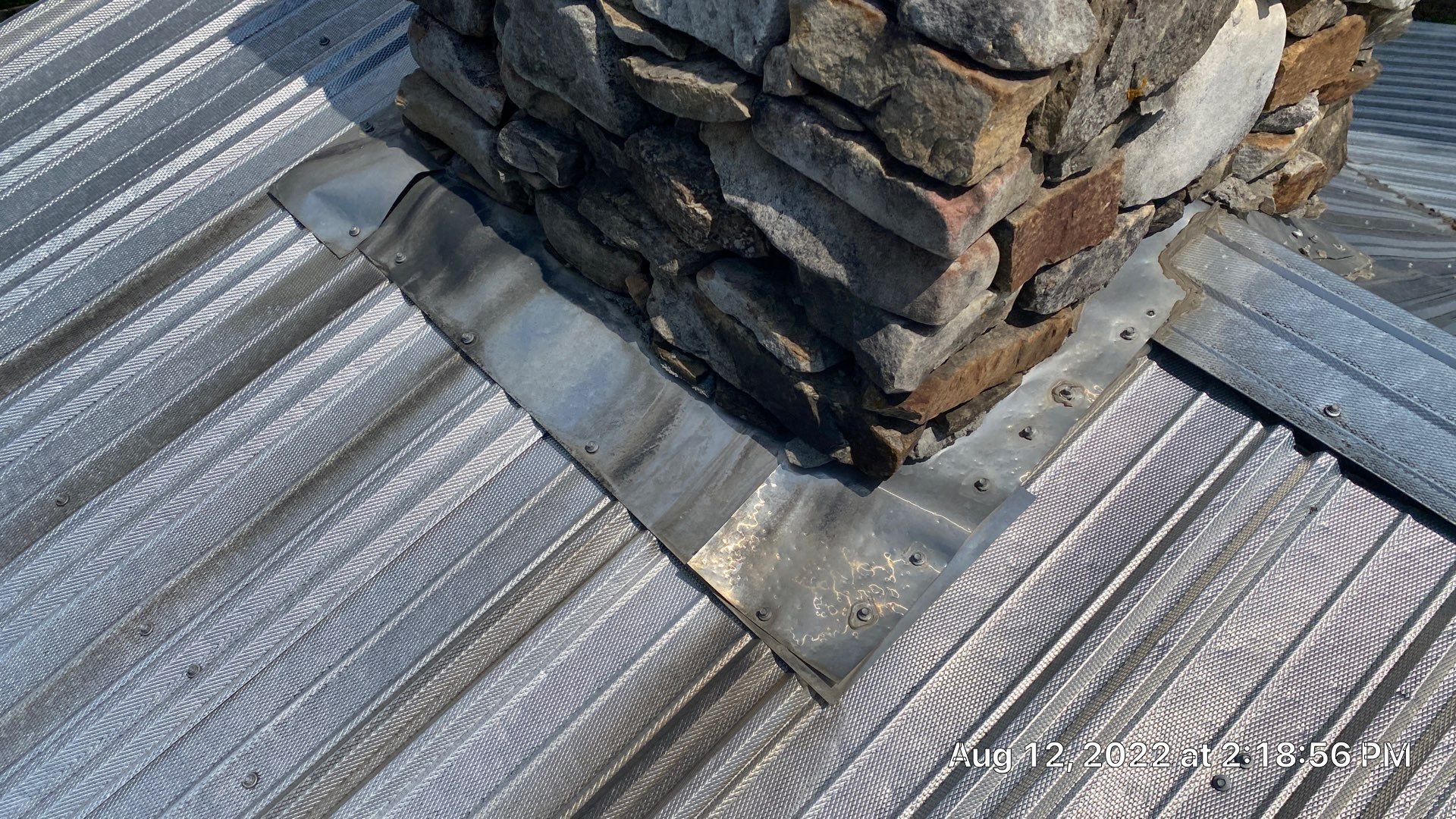 Beautiful Standing Seam Metal Roof by Just In Time Roofing and Restoration