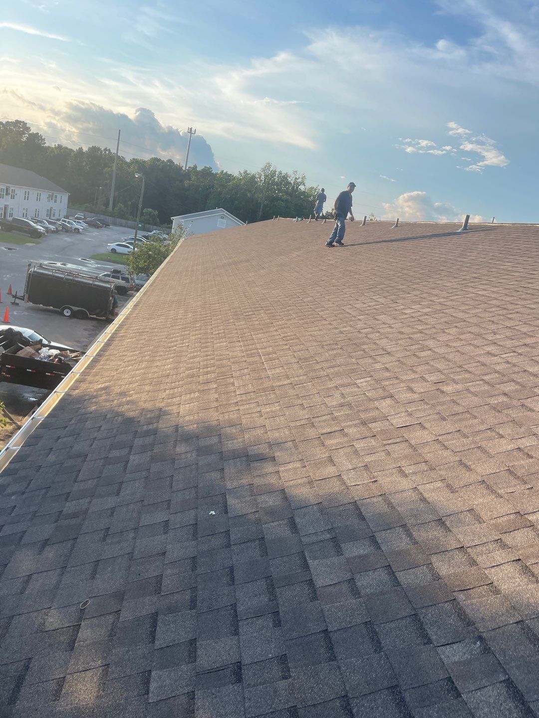 Residential Roofing Installation using Roof Replacement by American Roofing & Construction LLC