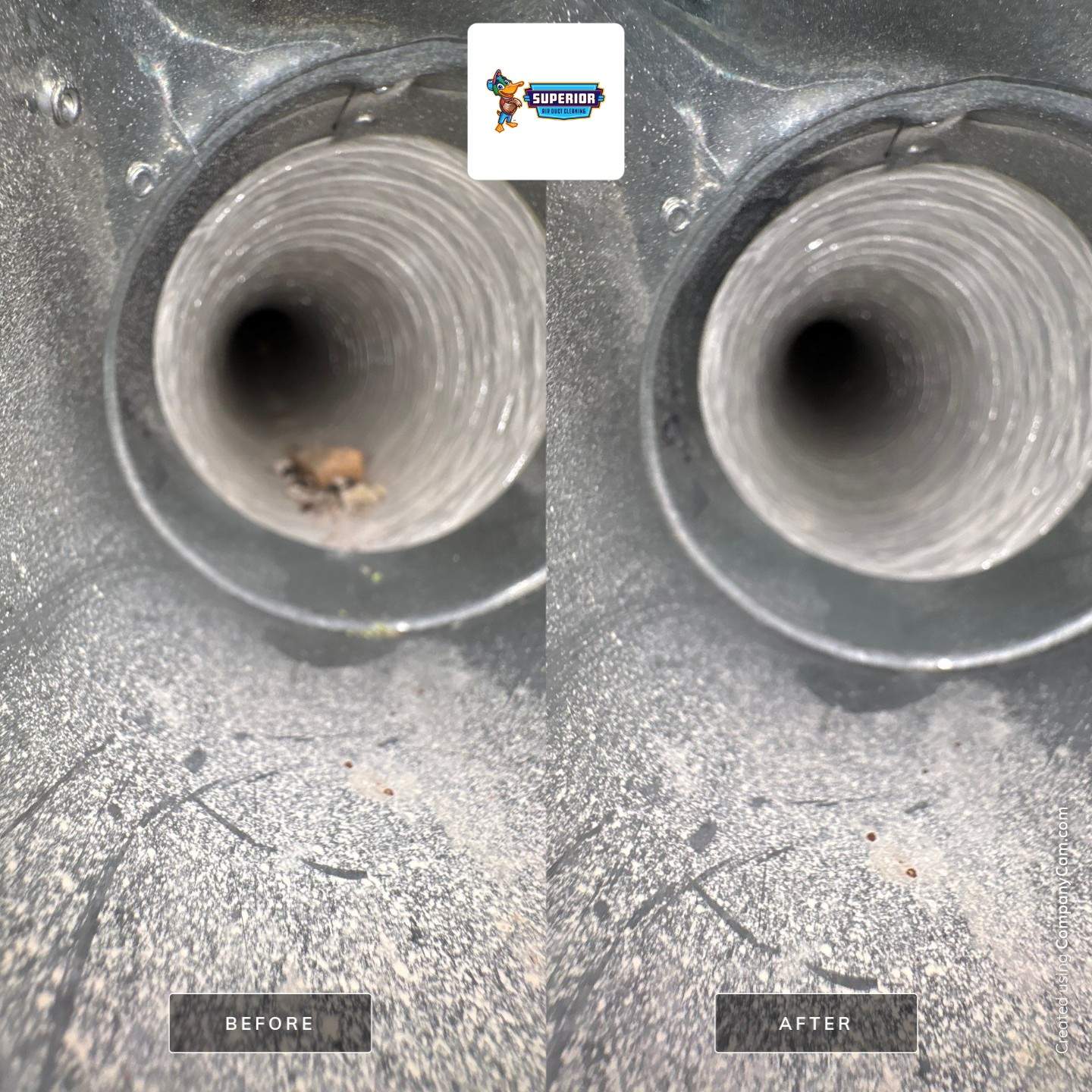 Air Duct Cleaning With a Vacuum Truck in Wexford, PA by Superior Air Duct Cleaning