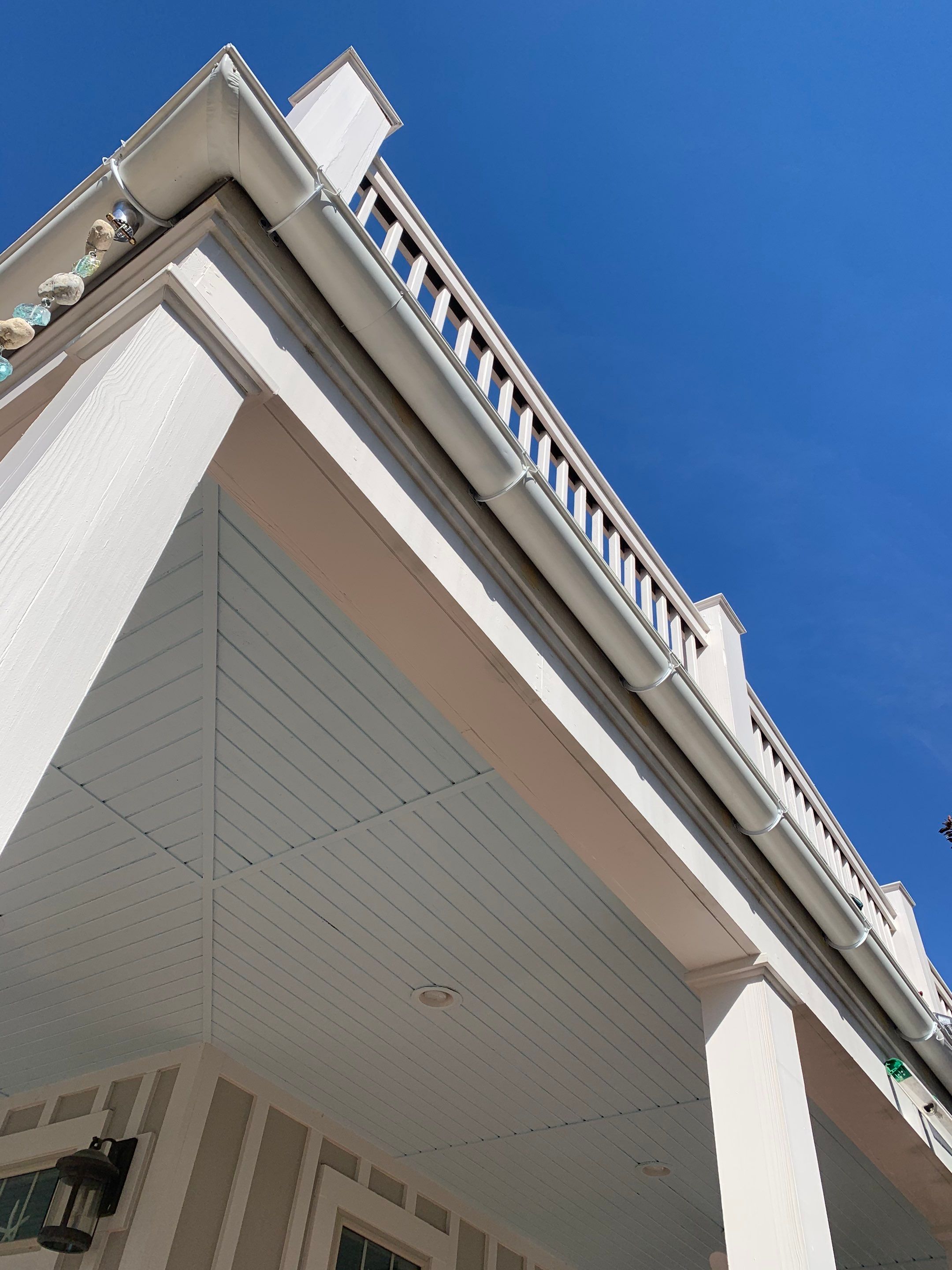 Half Round Gutter Installation with LeafBlaster Pro Gutter Guards by Gutter Professors