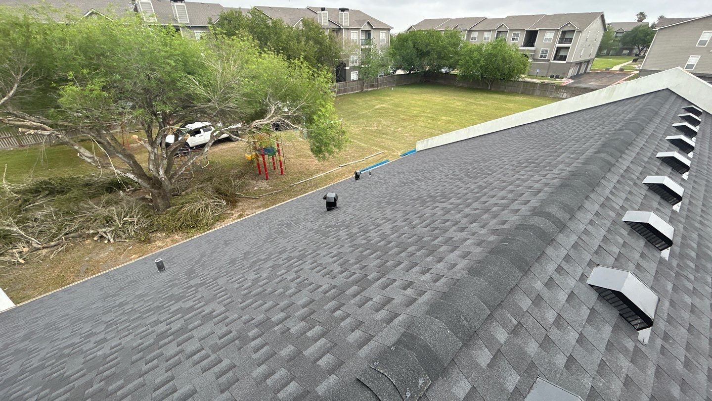 Commercial Roofing Installation using GAF Timberline HDZ by Lighthouse Roofing
