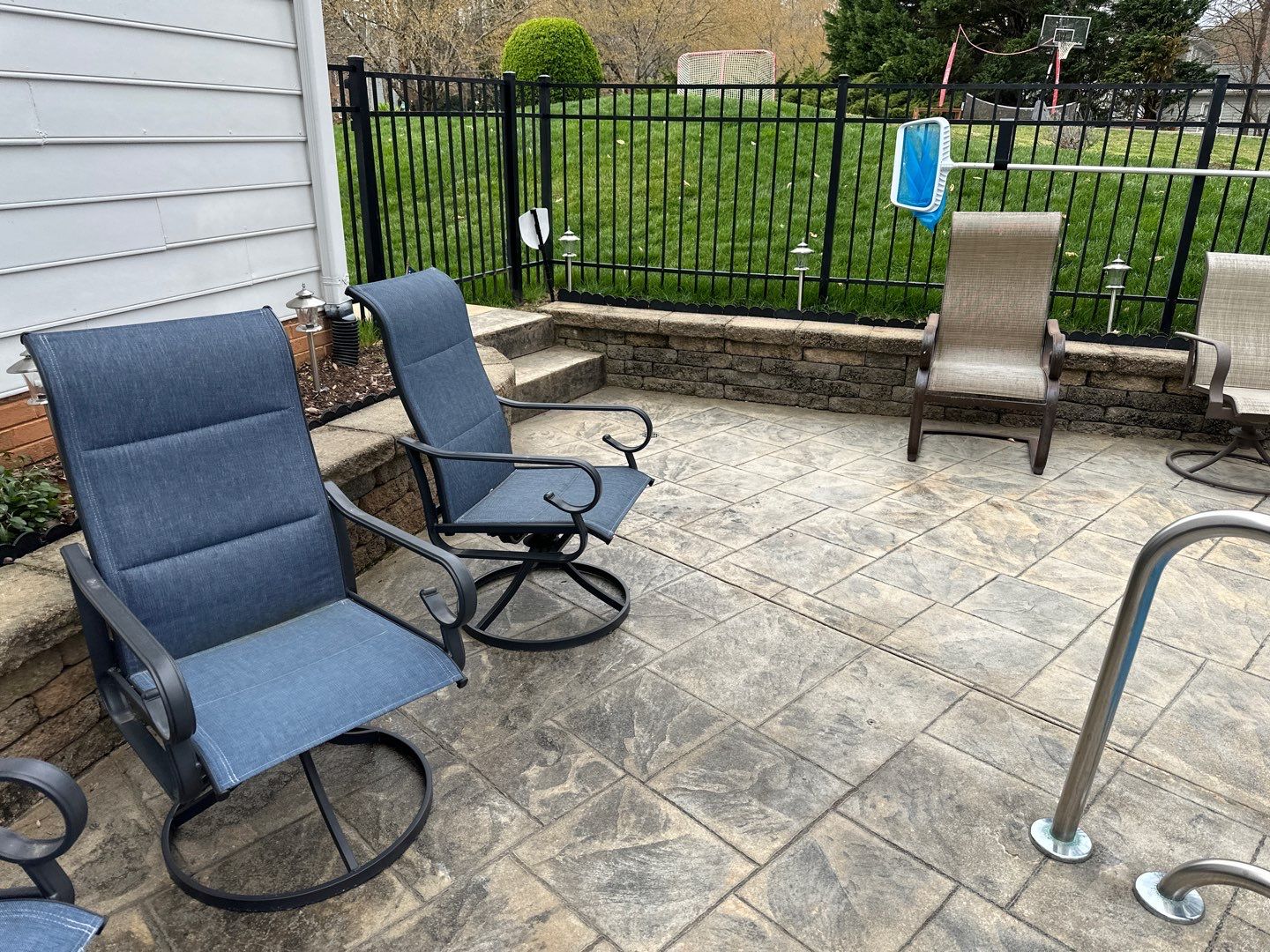 Pool Deck using AcryFin by DuraSeal