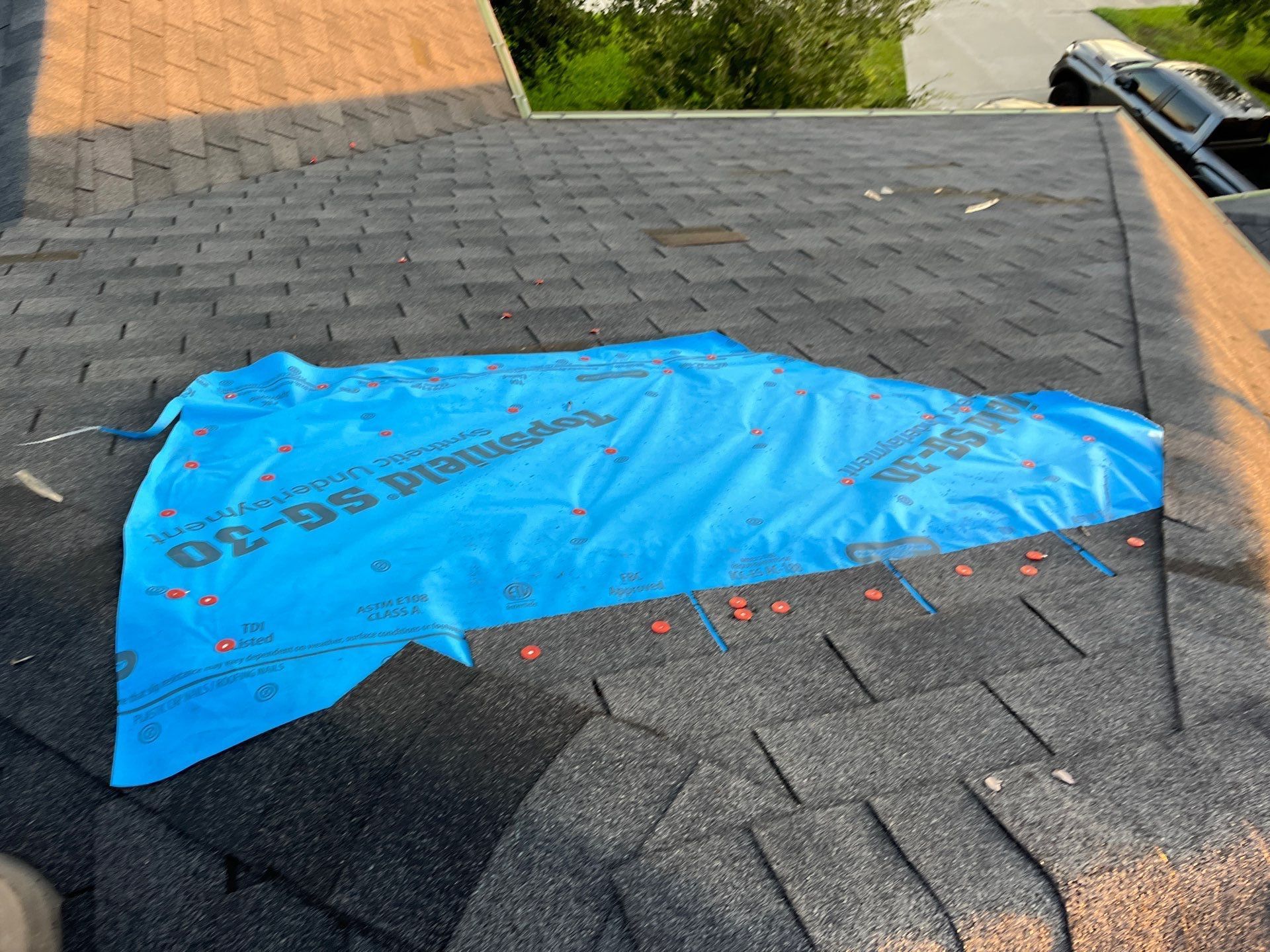 Residential Roofing Repair using Owen's Corning Duration (Lifetime) Shingles by Roof Repair Company
