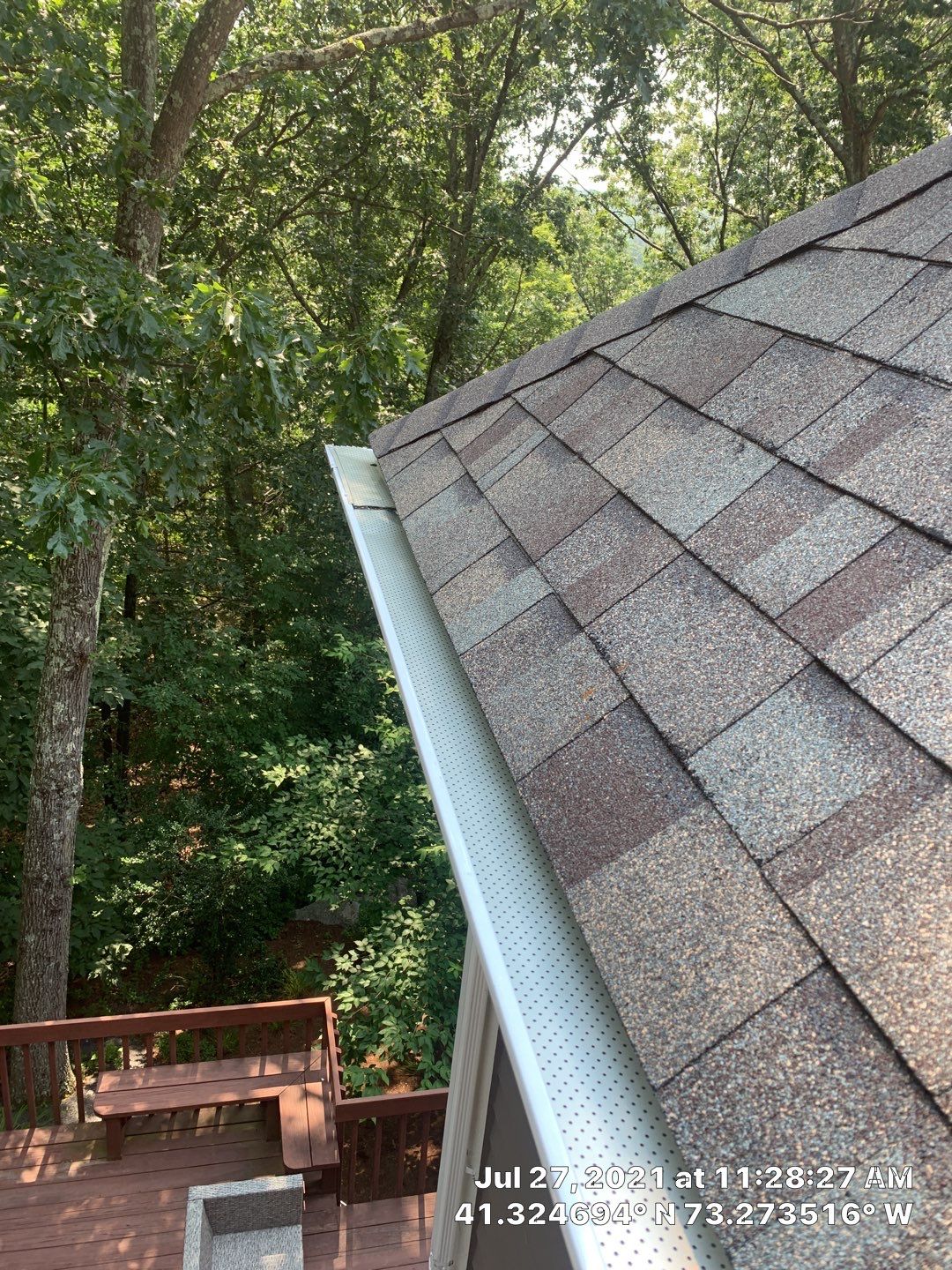 Residential Roofing Installation using Owens Corning Duration Driftwood by A Plus Exterior