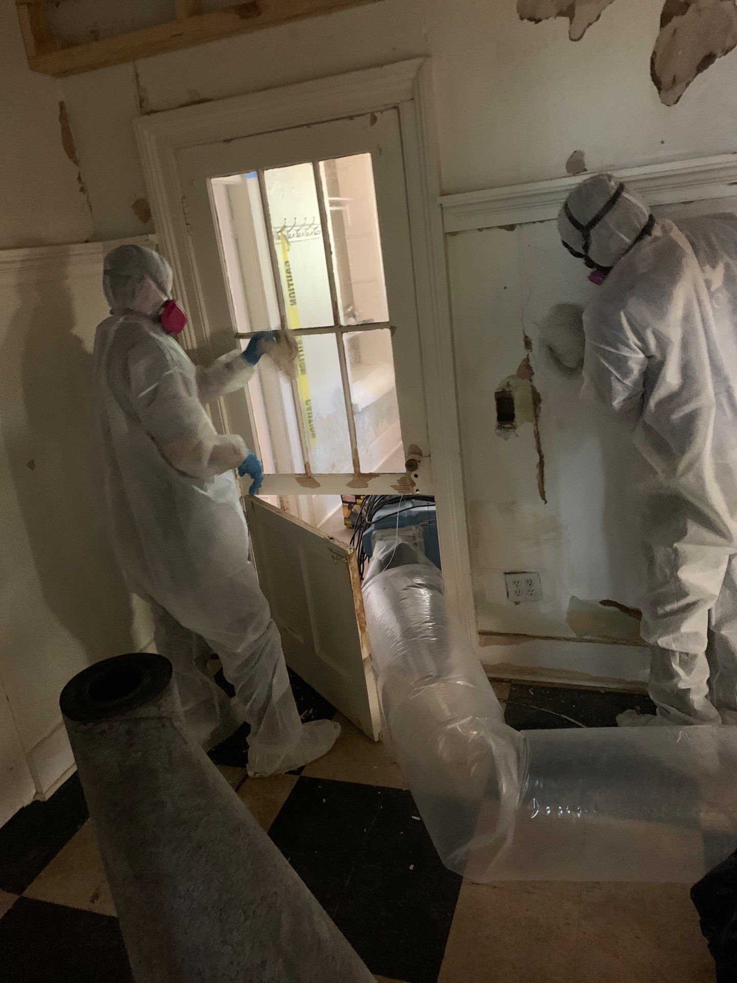 Fire Mitigation with LBP Remediation by EAS Environmental, LLC.