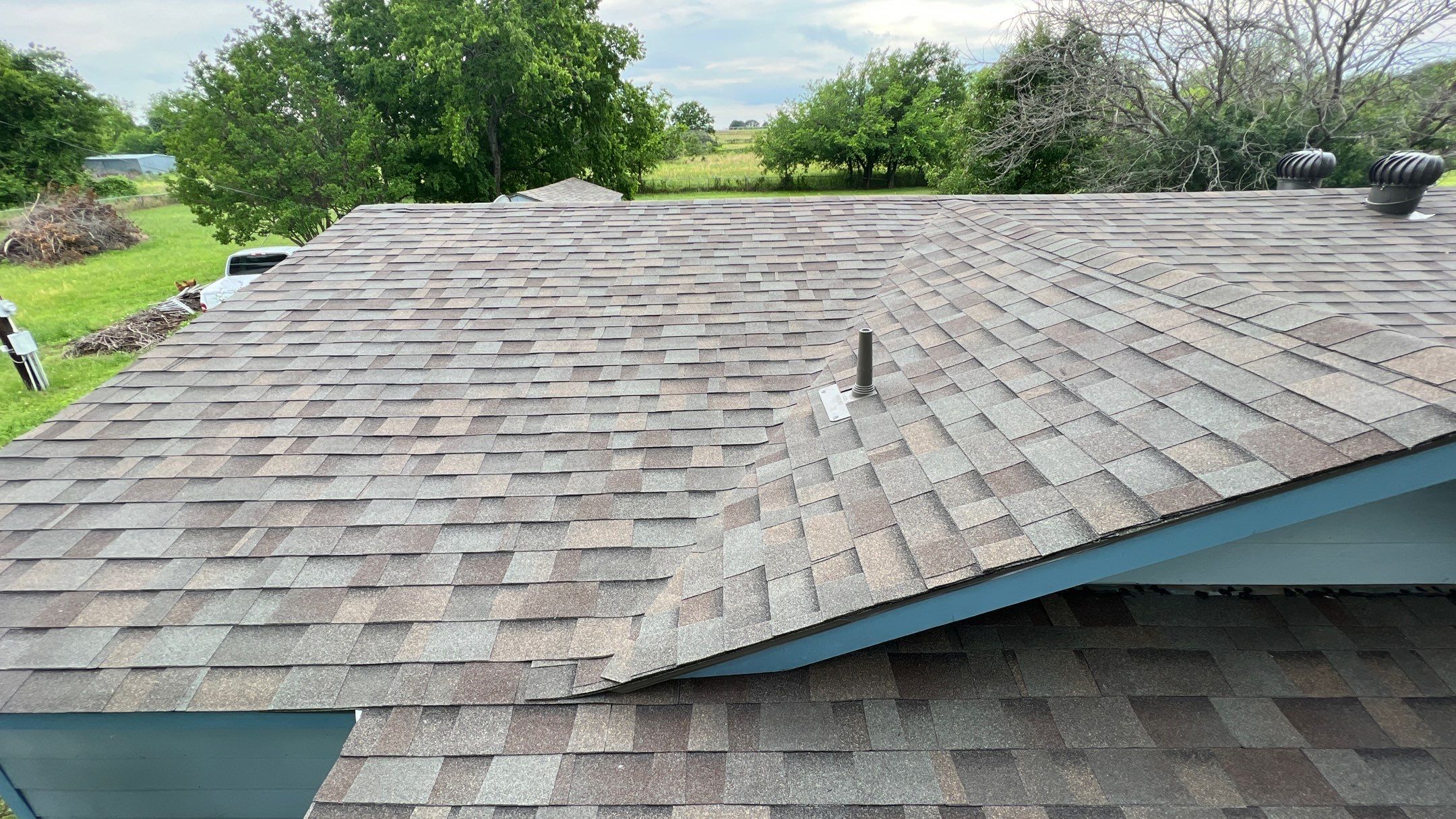 Residential Roofing Installation using Malarkey Vista AR by Harvey Roofing & Construction