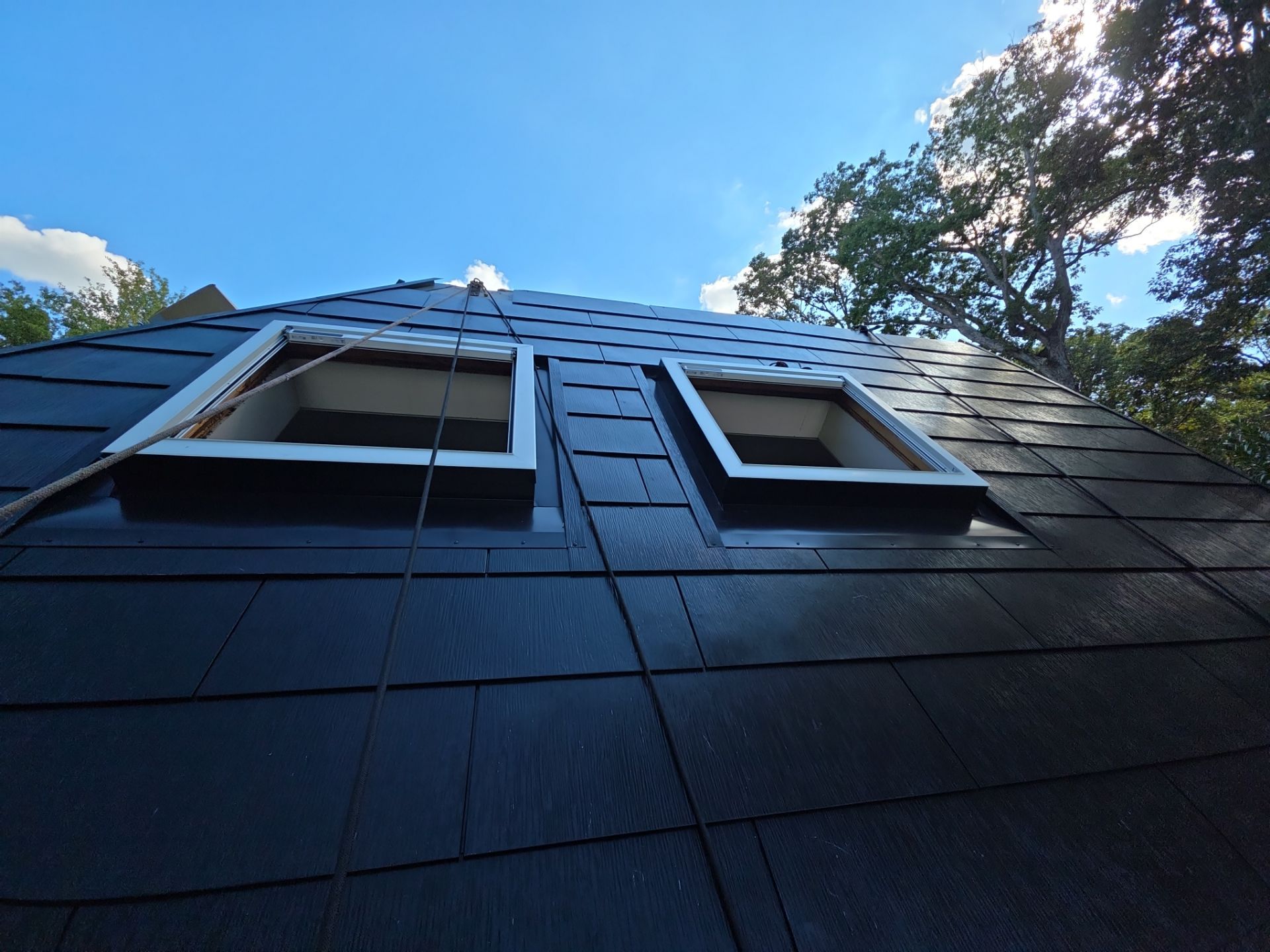 Extravagant Tesla Solar Roof in Maryland by American Home Contractors