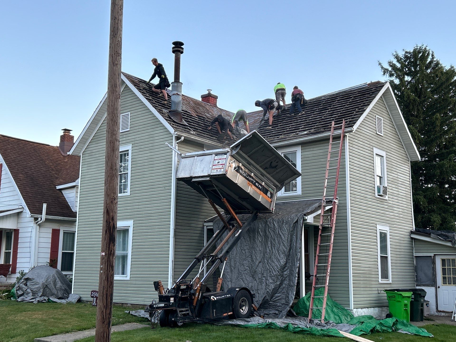 Strasburg Ohio Metal Roof Installation  by Pine Ridge Roofing LLC