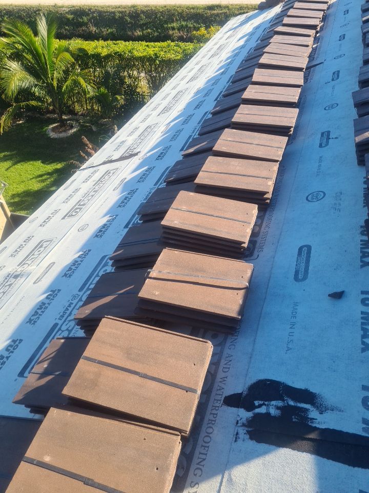 Residential Roofing Installation using WestLake Roofing Tile by BLUES BROTHERS ROOFING