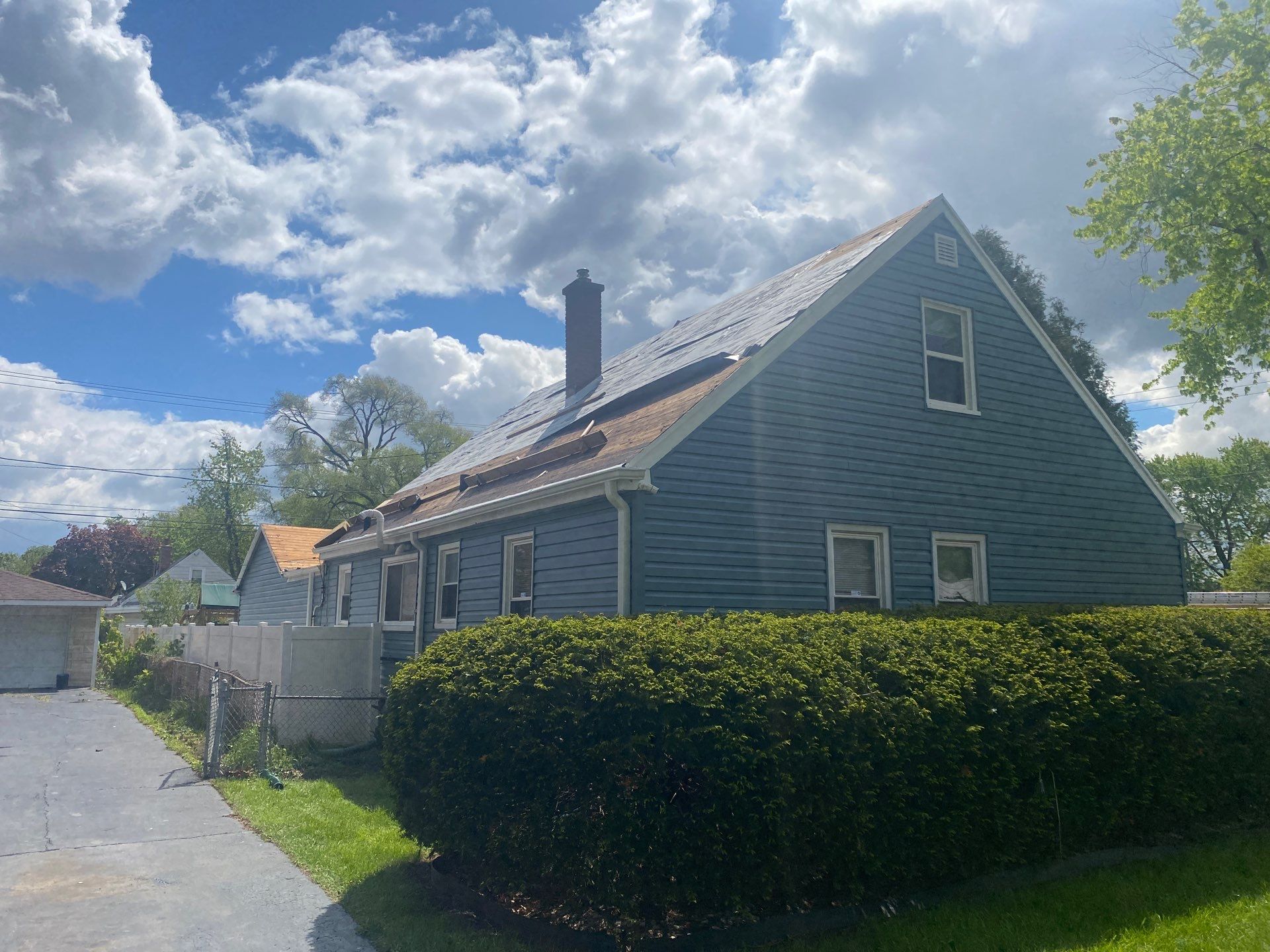 Roof and siding replacement by wind damage by Just Brilliant Restoration JBR