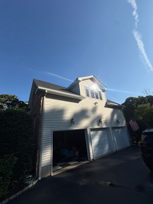 Window Cleaning in Randolph, NJ — Gallo Bros job photo