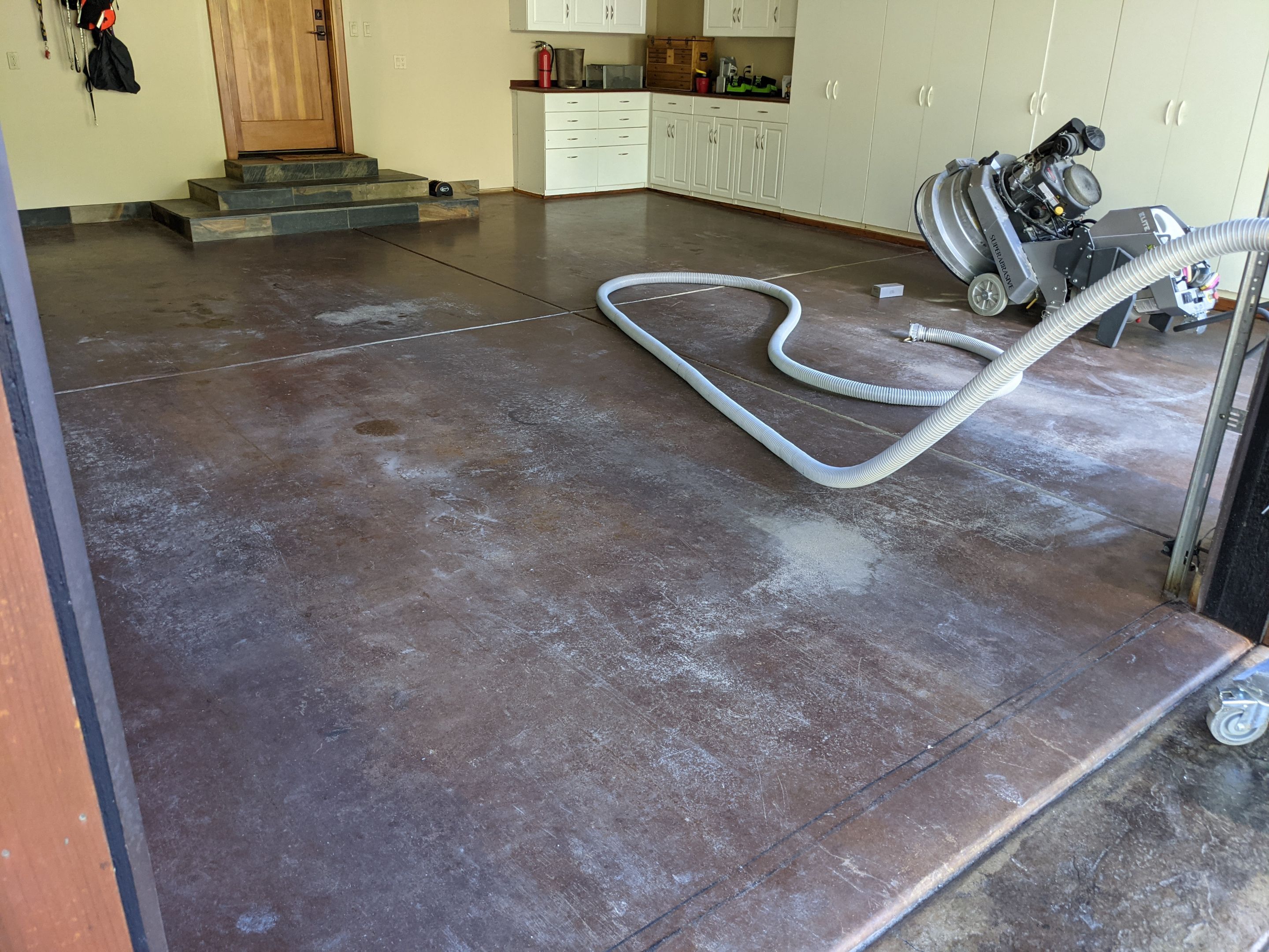 Shop Transformation using Sandstone and the Penntek Evolution System by Croc Coatings, LLC