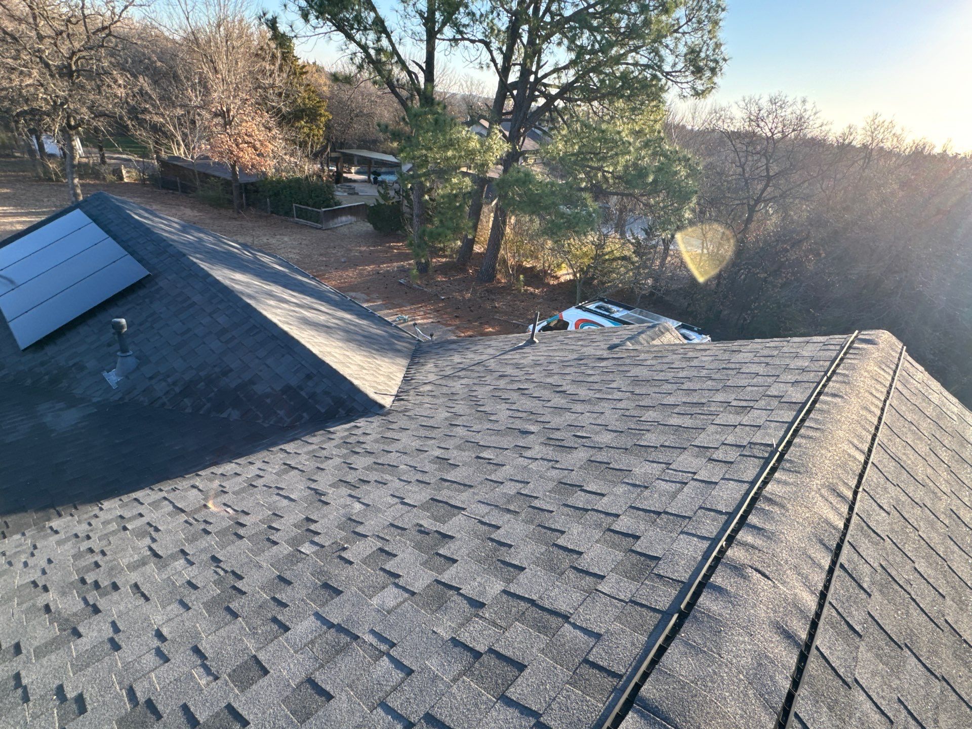 Metal Roof Replacement & Solar Reset in Edmond, OK by 5Coat Roofing & Construction