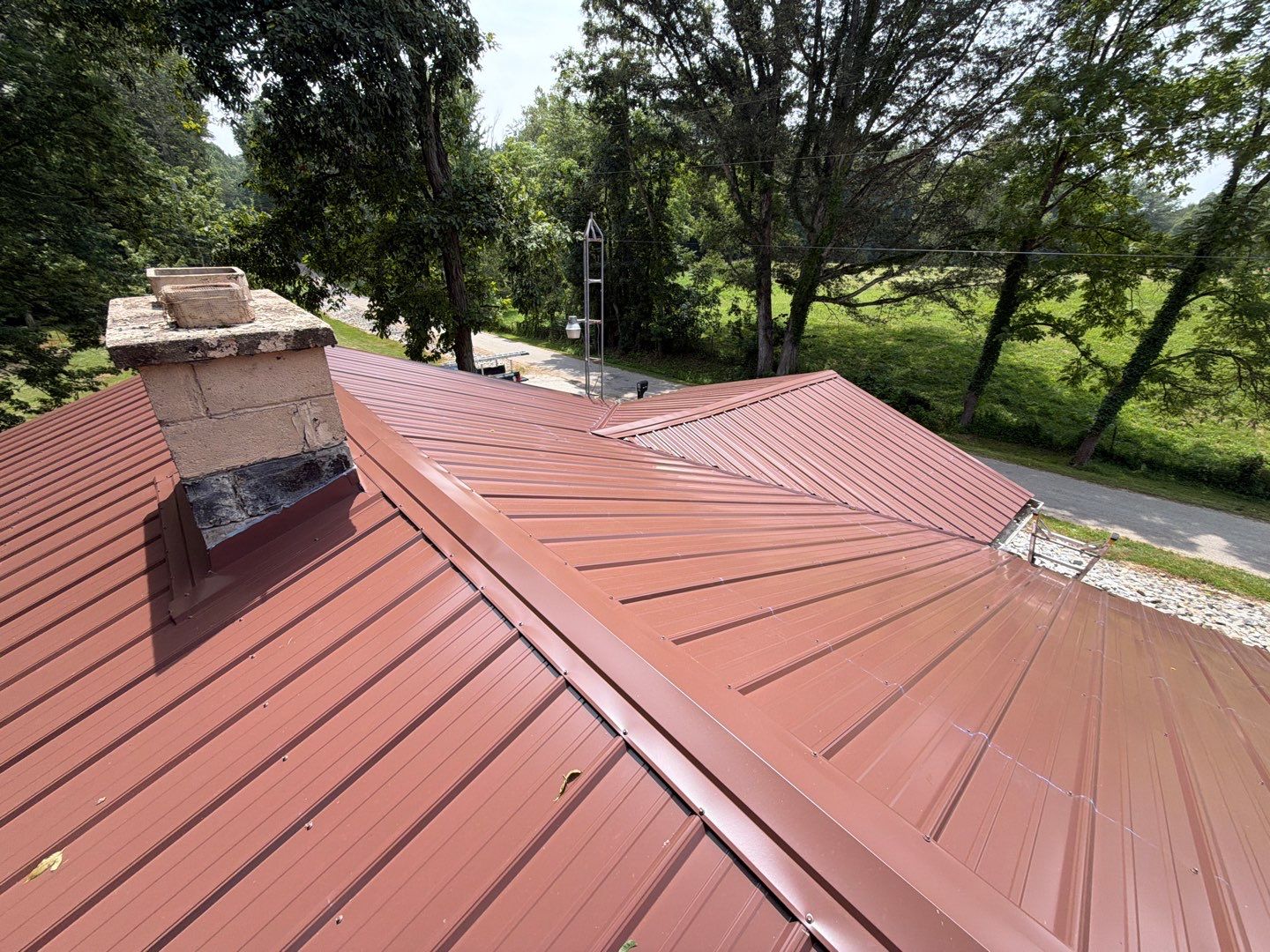 Classic Rib Metal Roofing - Brown by Hoel Roofing & Remodeling