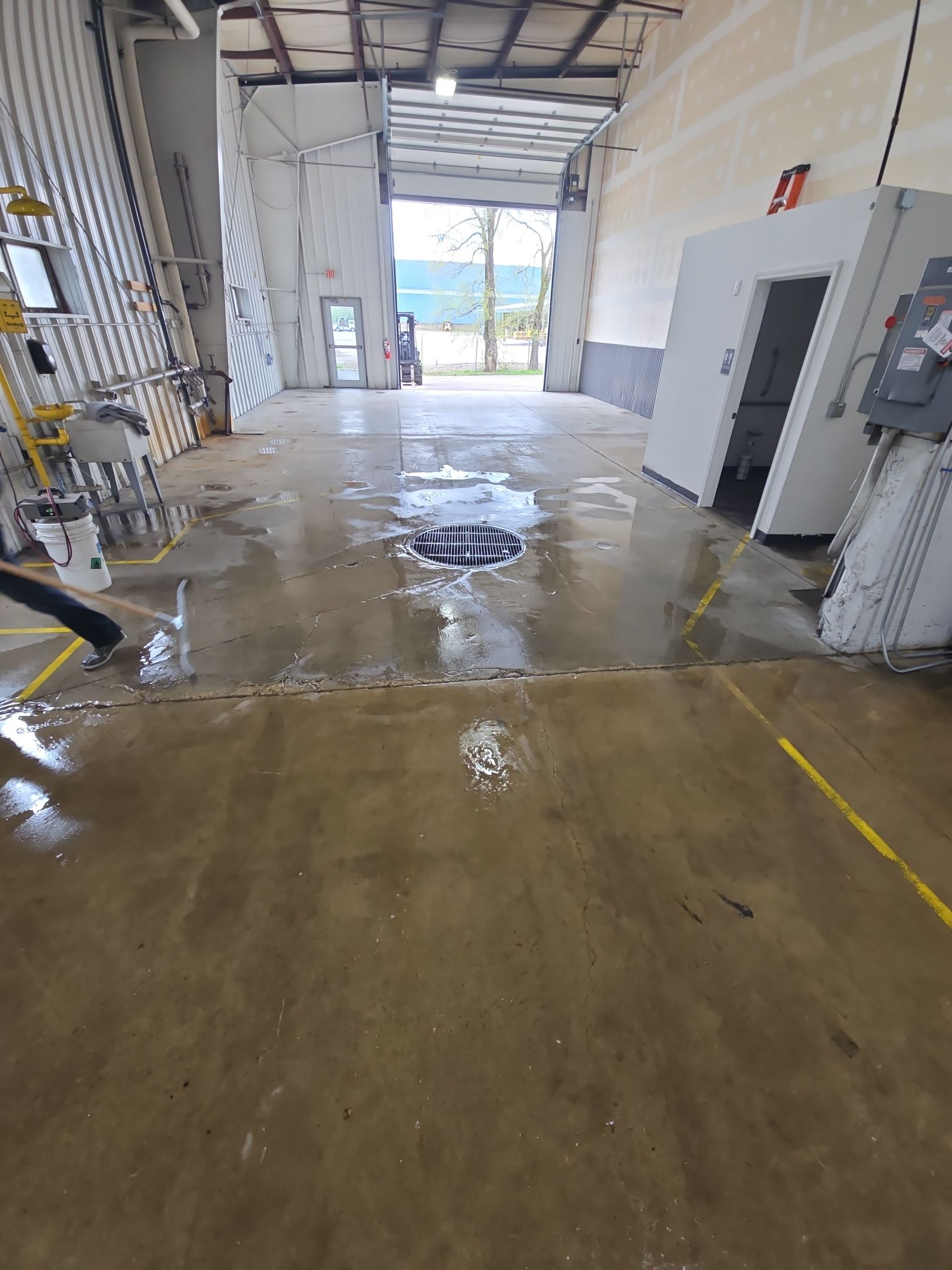 Industrial Concrete Floor Cleaning in Madison by Under Pressure Power Washing