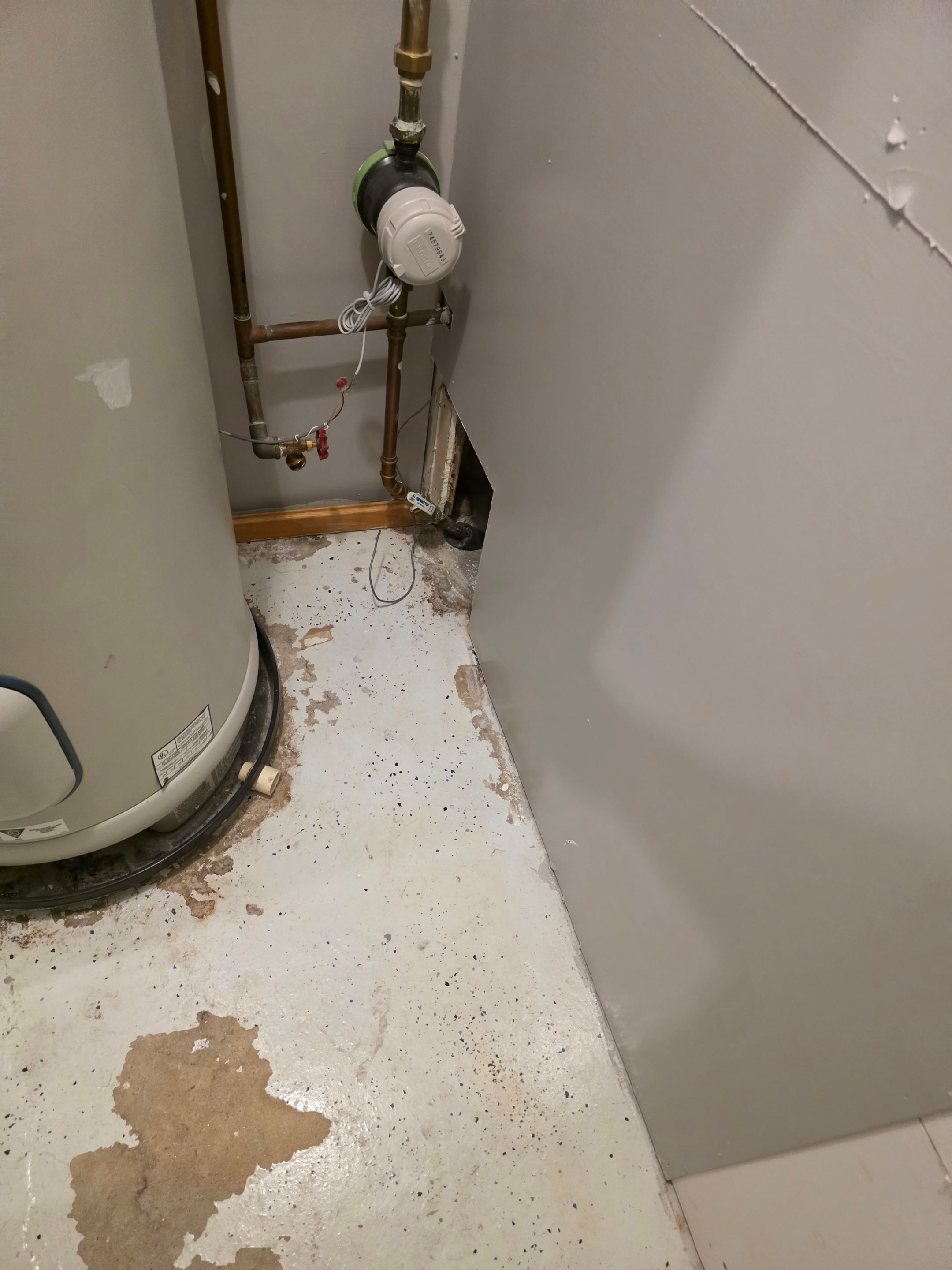 Full Garage and Basement Epoxy Floor Coating in Winner by Select Painting, Coatings & Garage Cabinets