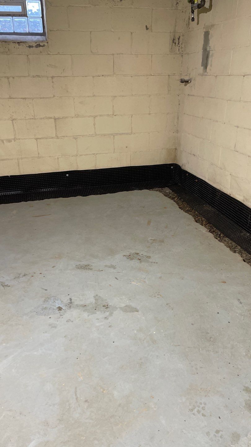 Drain Tile & Sump Pump for Kassie's Rental Property by Waterproofing Northeast