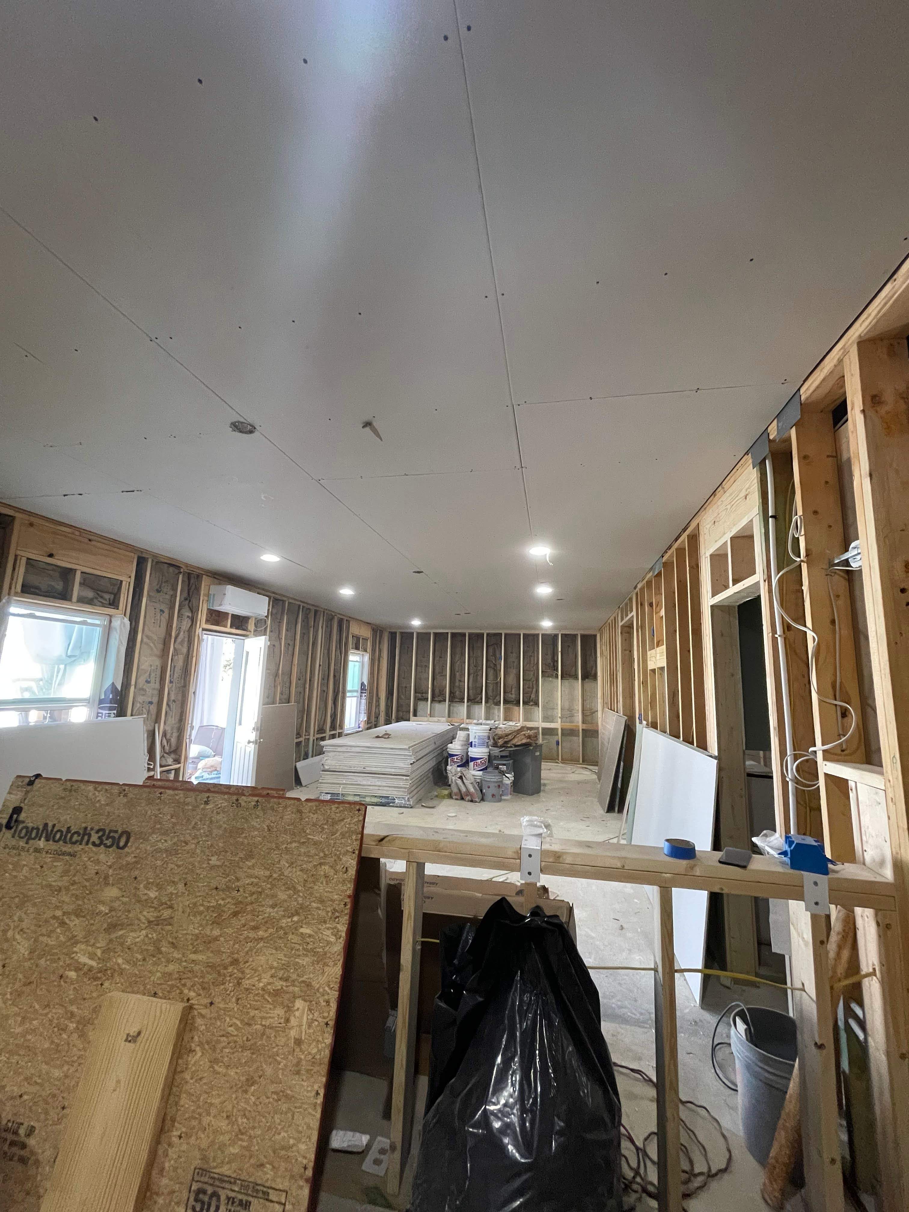 Basement Remodel by Ajayi Design and Construction 