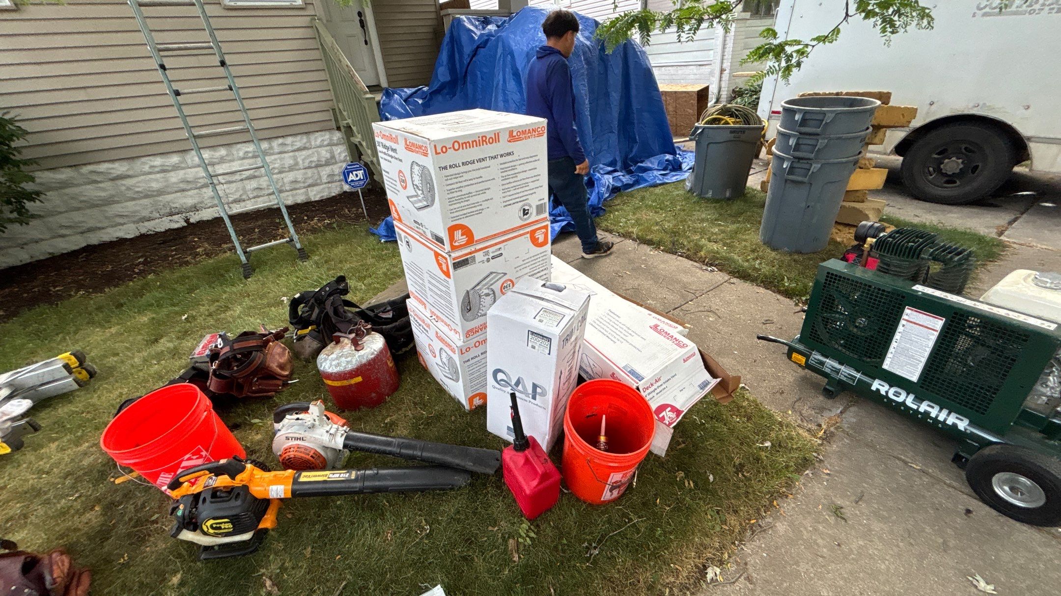 Roof Replacement using Owens Corning Driftwood by 180 Contractors