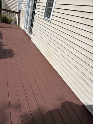 Wooden Deck Restoration in Oakland, New Jersey