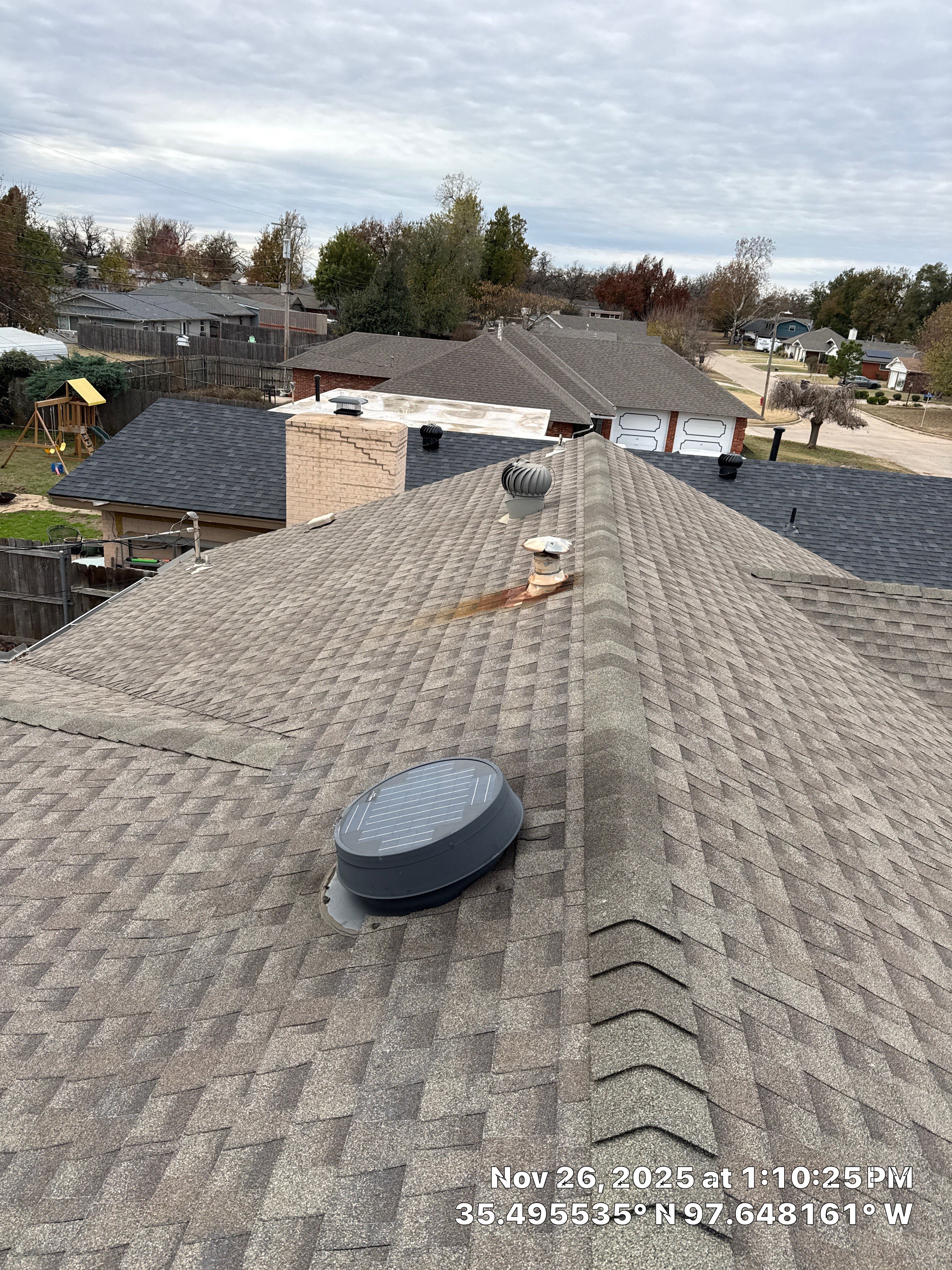Project in Bethany by OAK Roofing Restoration 