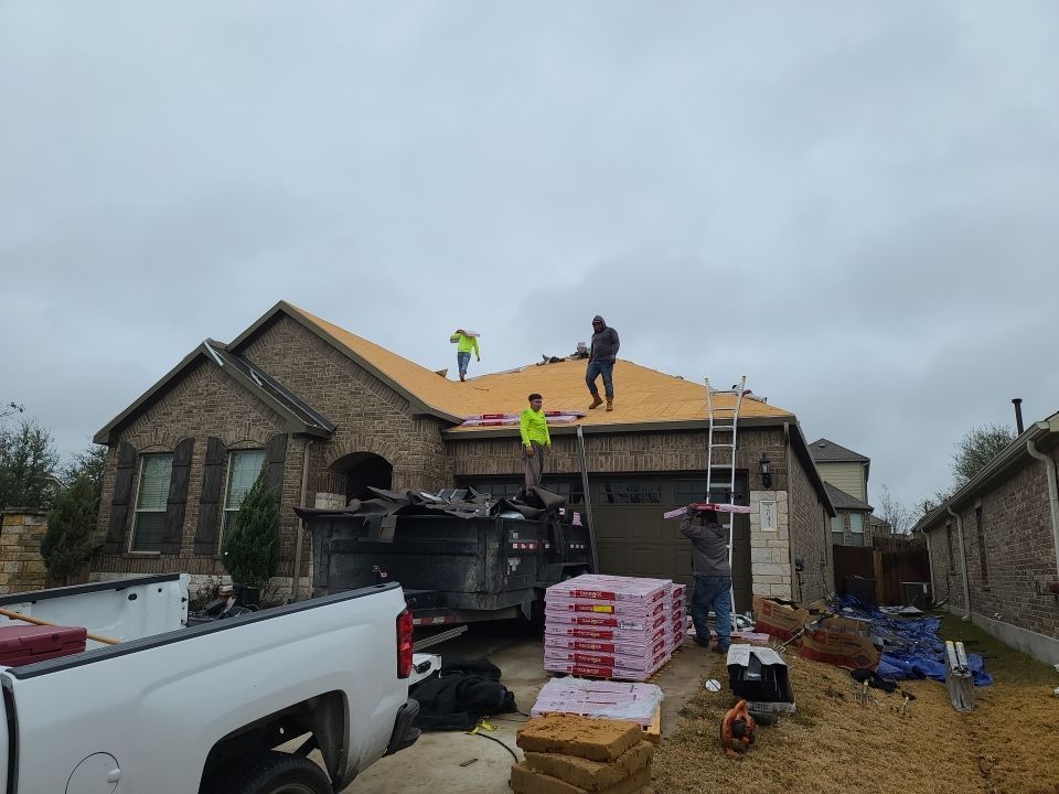 Residential Roof Replacement and Storm Damage Restoration in Leander by Caliber Restoration LLC