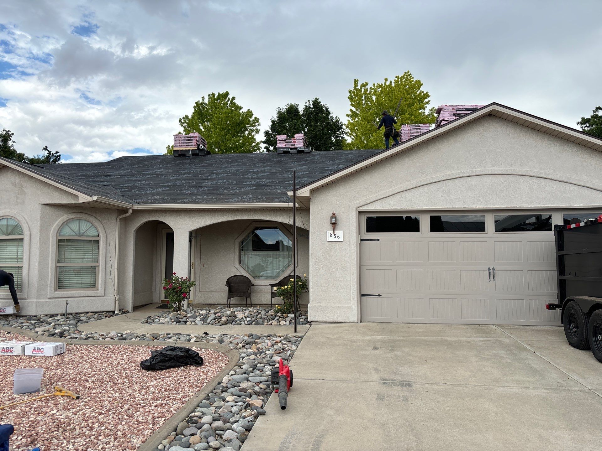 Project in Fruita by Bros Roofing