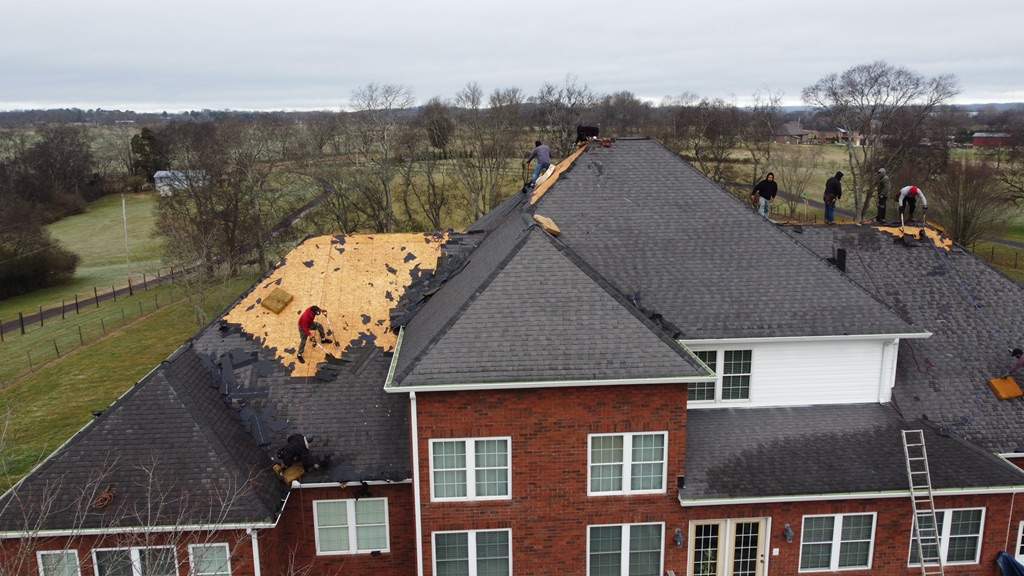 Commercial Roofing Installation using GAF HDZ Roofing System  by Undersun Roofing 