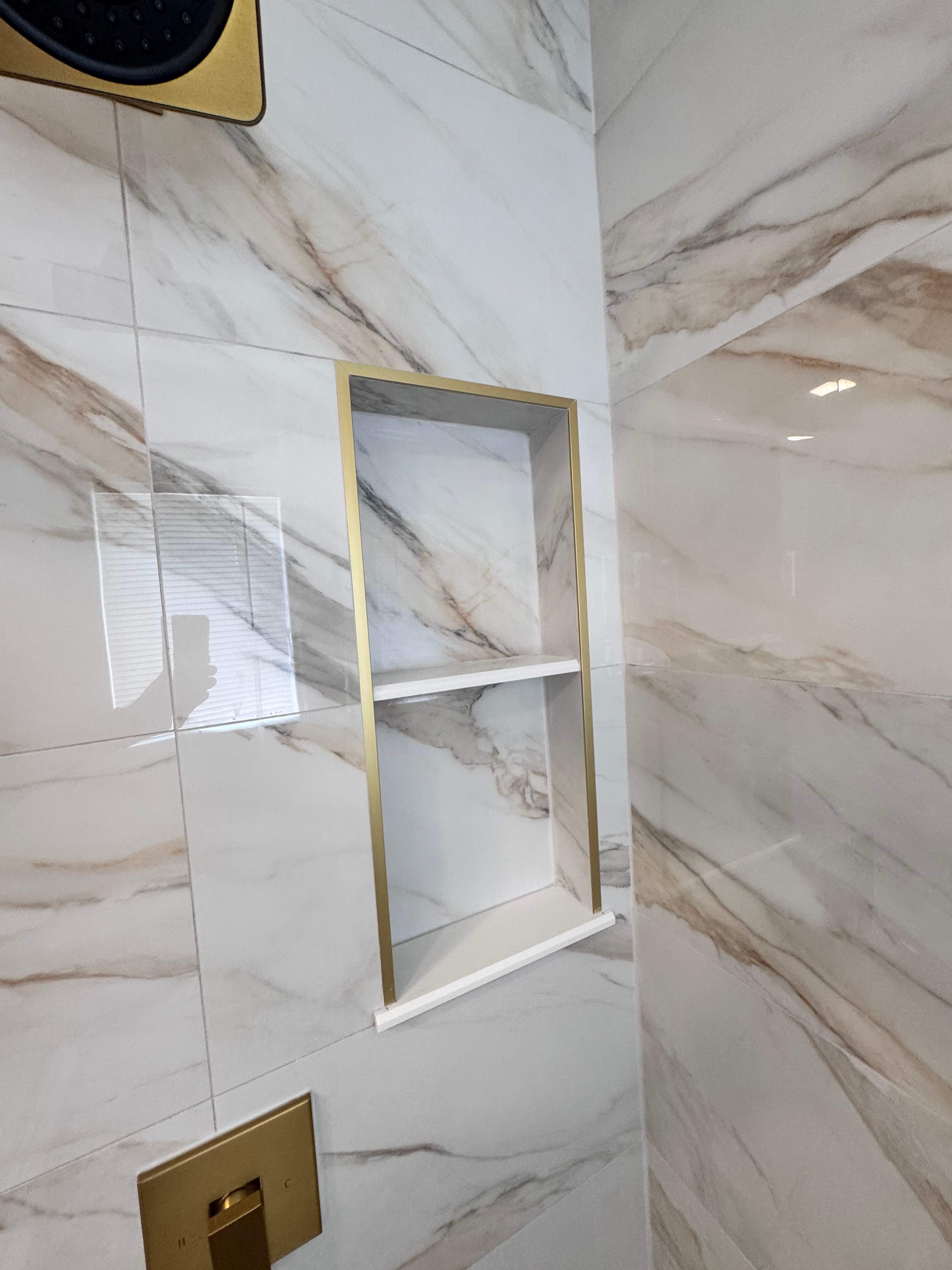 Master bathroom remodel by Prudencio