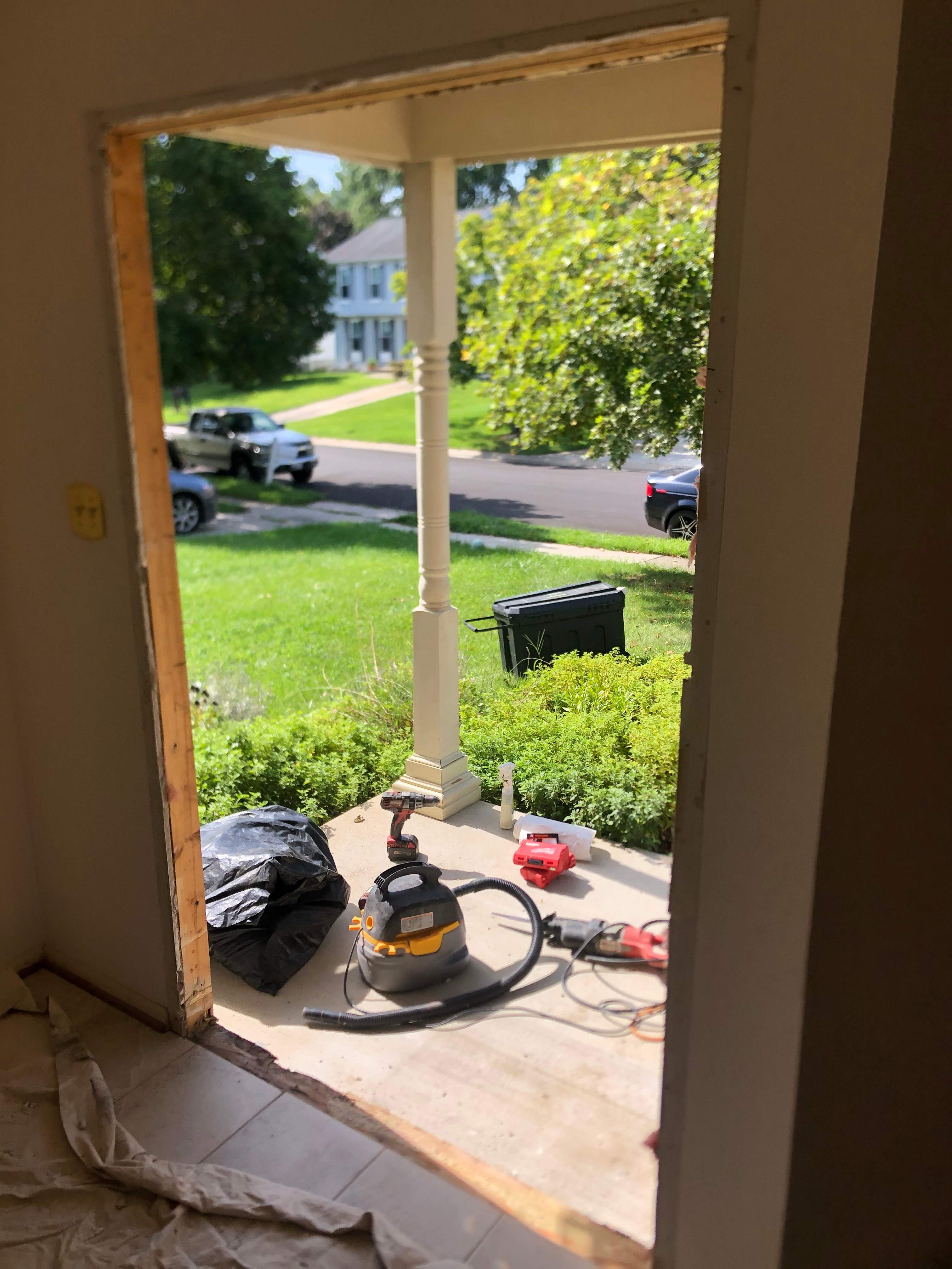 Door Installation using Provia Signet by Roof Right Inc