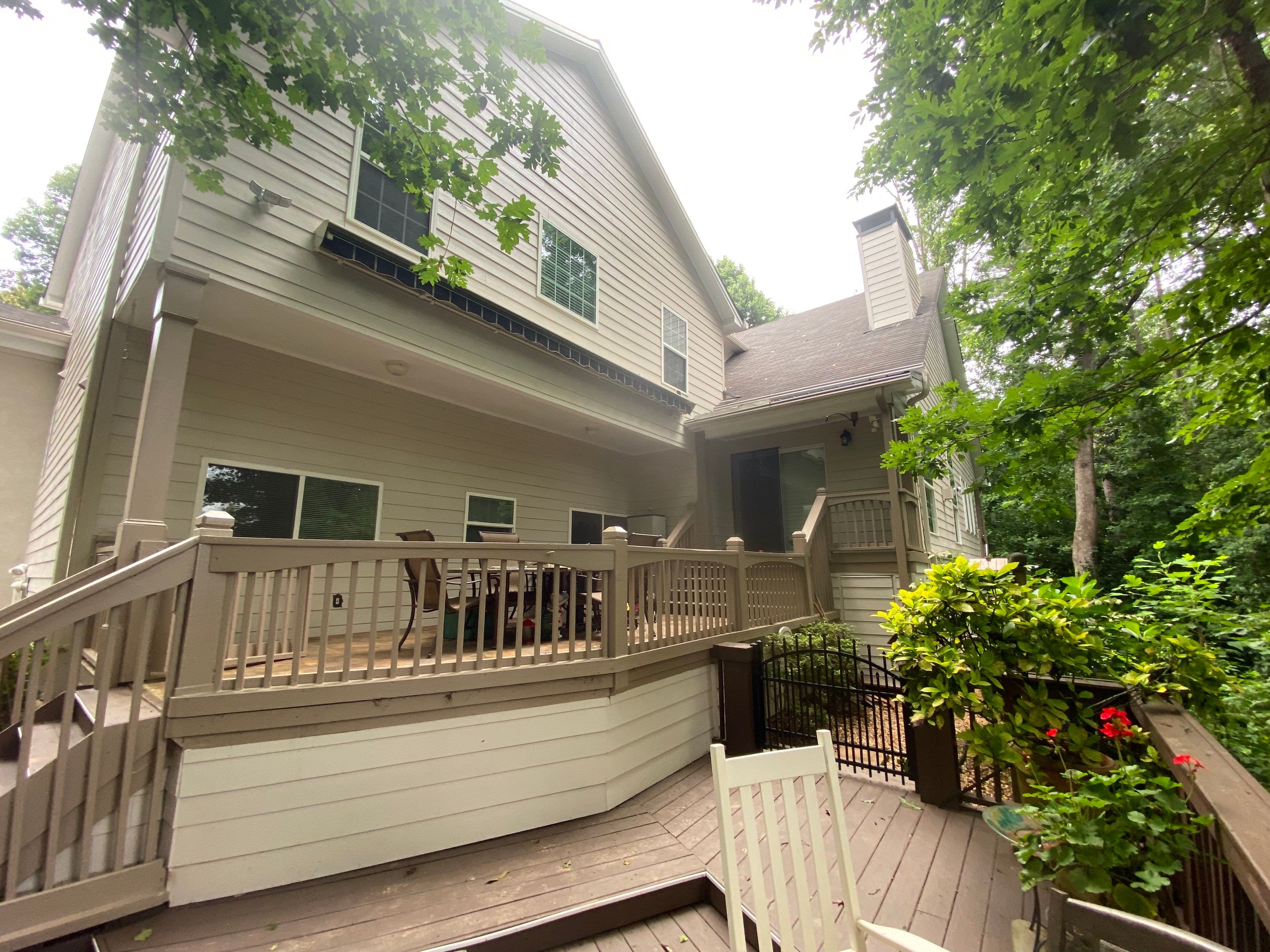 Multi-Story Residential Exterior Painting and Siding Refresh in Atlanta by Swift Home Renovations