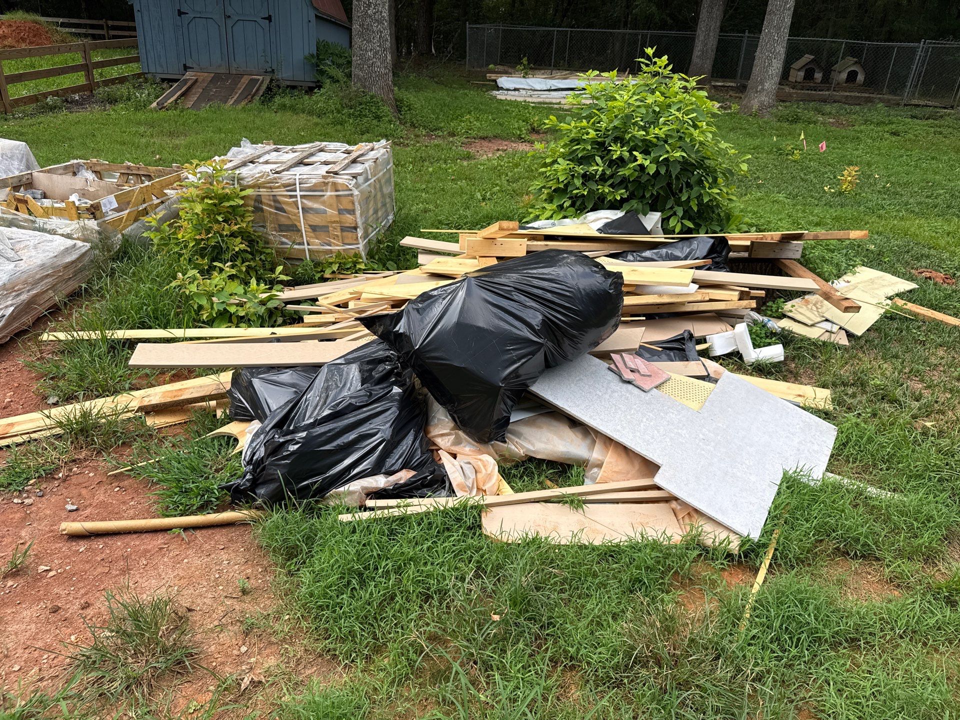 Project in Rock Hill by Badger Hauling