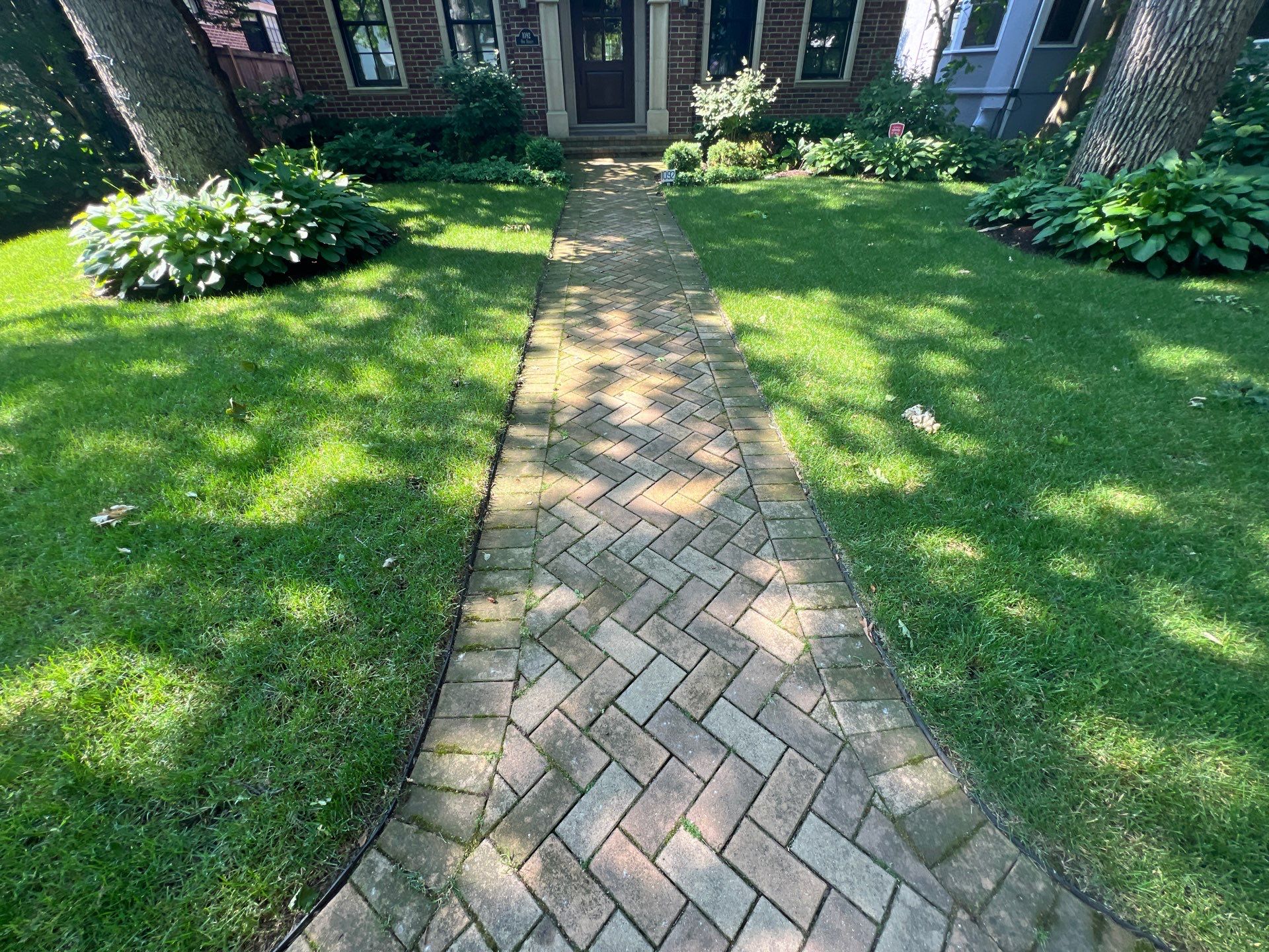 brick paver repair  using Structure bond Techniseal by Northern Power Washing LLC.