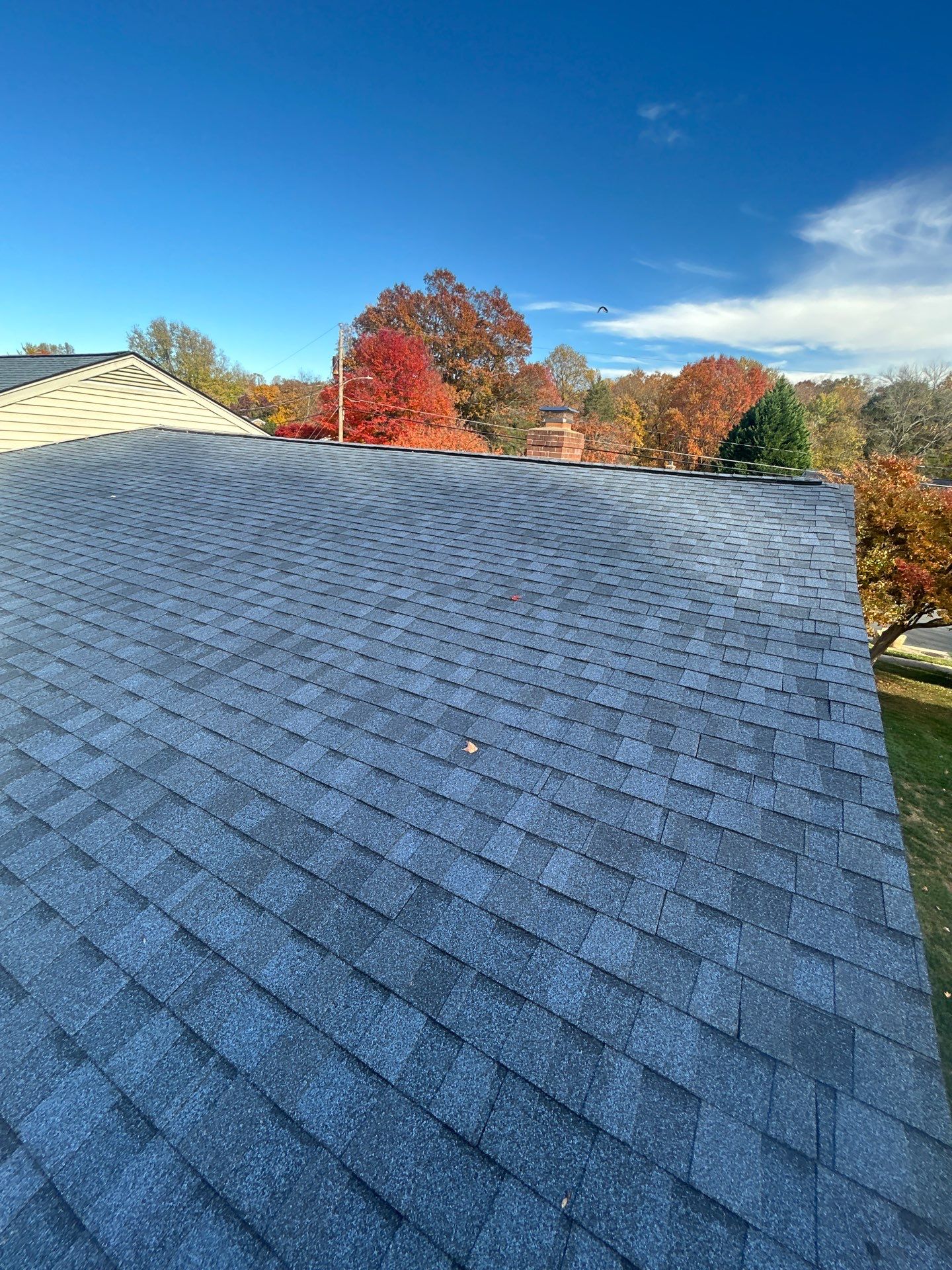 Faifax : Residential Roof Replacement with CertainTeed Landmark Pro in Max Def Coastal Blue  by RM Banning, Inc.