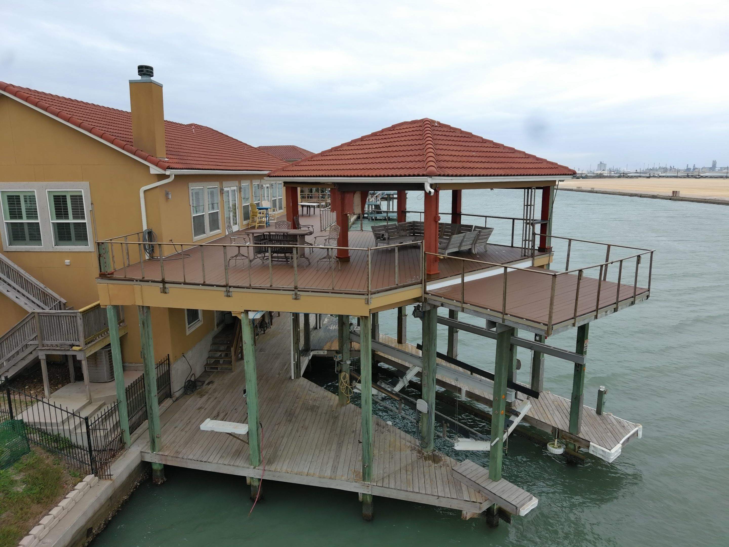 Waterfront Walkout Waterproofed! by Bayfront Roofing and Construction